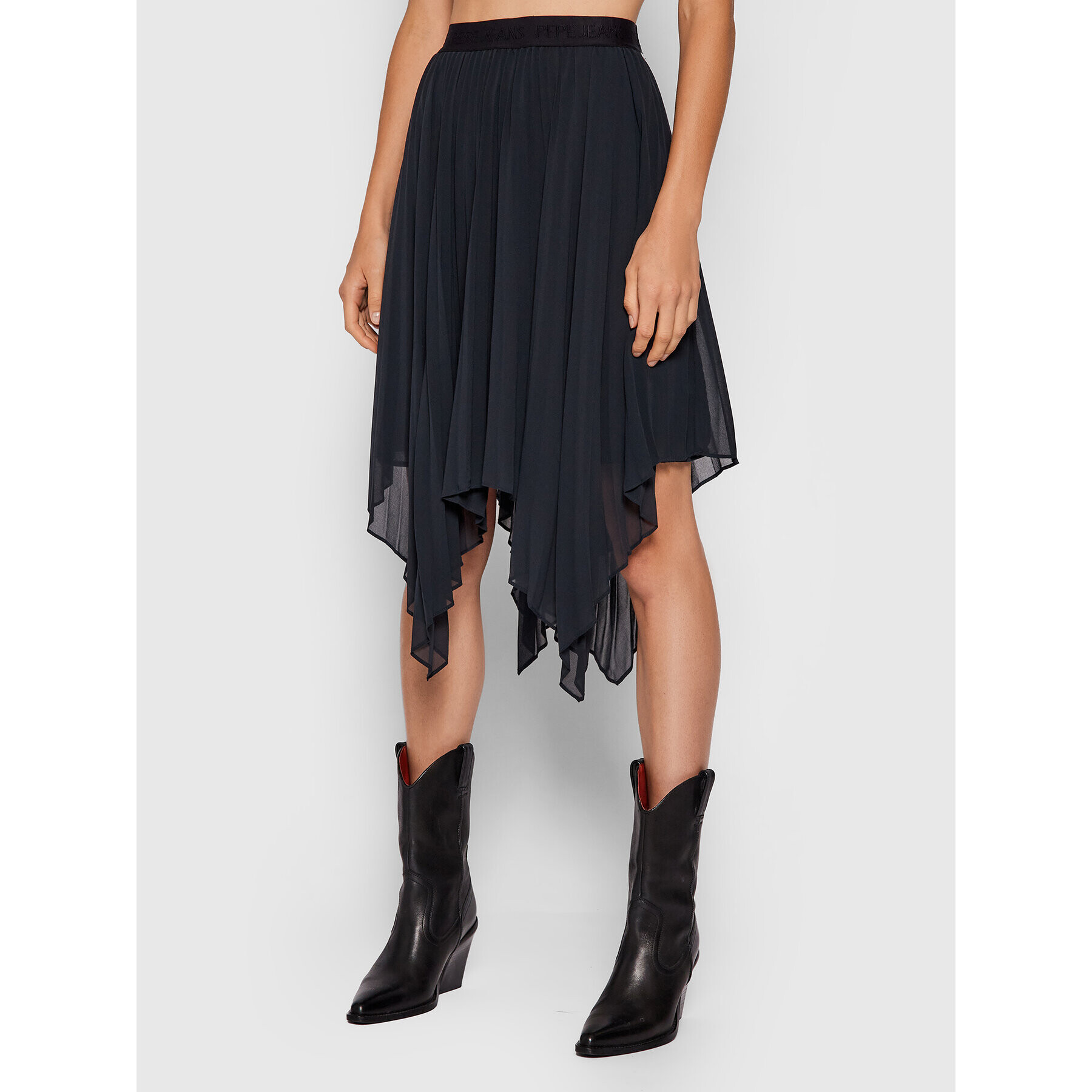 Pepe Jeans пола от тюл Rubi PL900942 Черен Regular Fit - Pepit.bg
