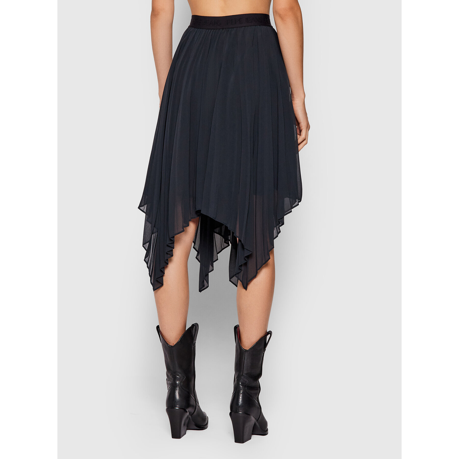 Pepe Jeans пола от тюл Rubi PL900942 Черен Regular Fit - Pepit.bg