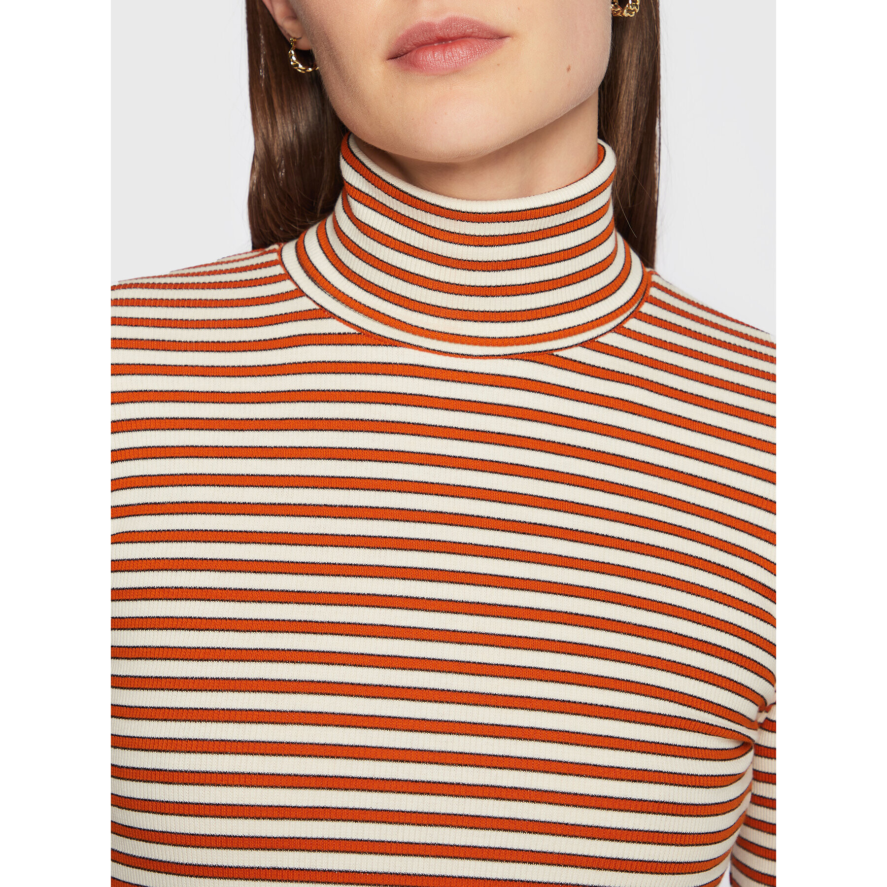 Pepe Jeans Поло Debbie PL505309 Бежов Slim Fit - Pepit.bg