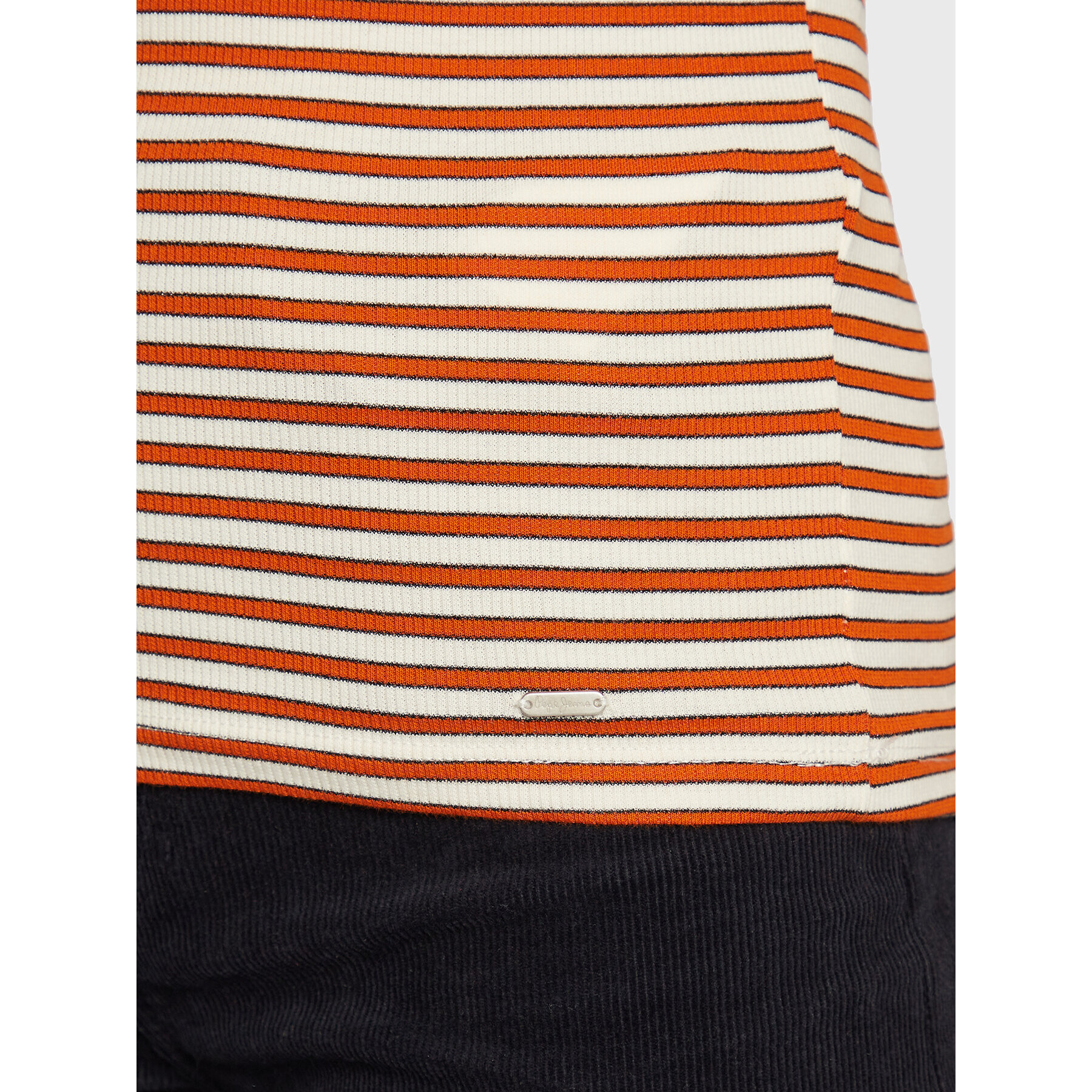 Pepe Jeans Поло Debbie PL505309 Бежов Slim Fit - Pepit.bg