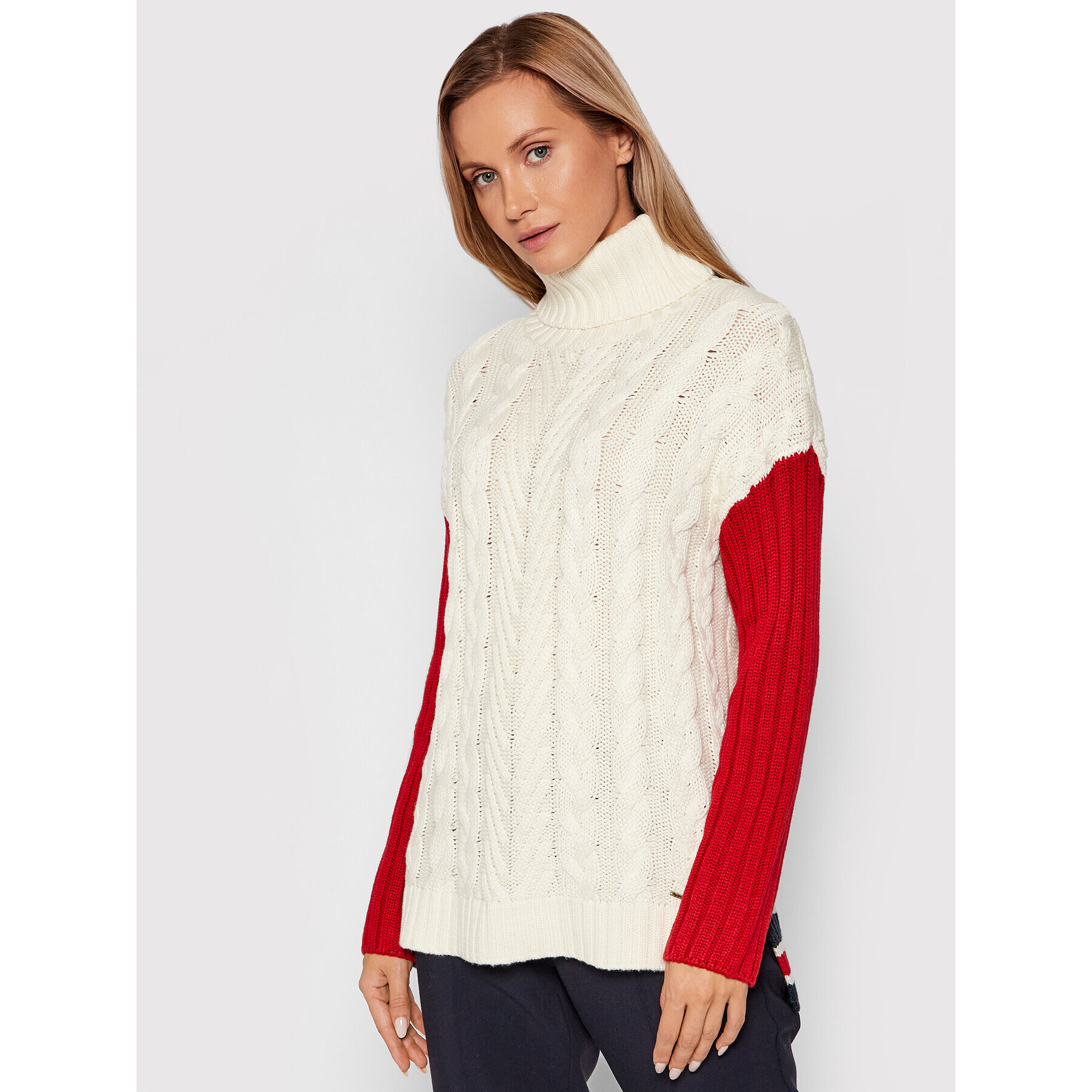 Pepe Jeans Поло Elvira PL701768 Бежов Regular Fit - Pepit.bg