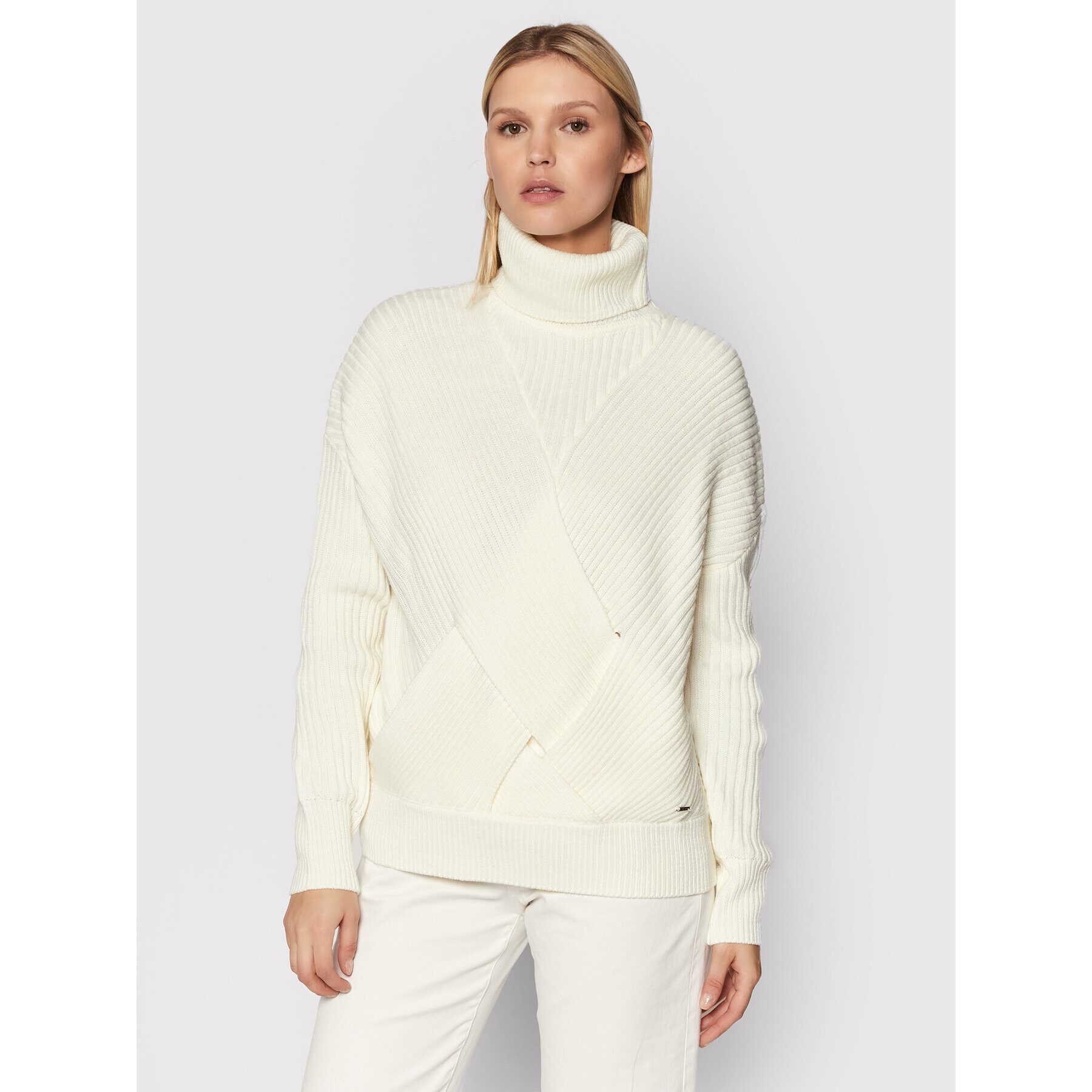 Pepe Jeans Поло Vivian PL701802 Бял Regular Fit - Pepit.bg