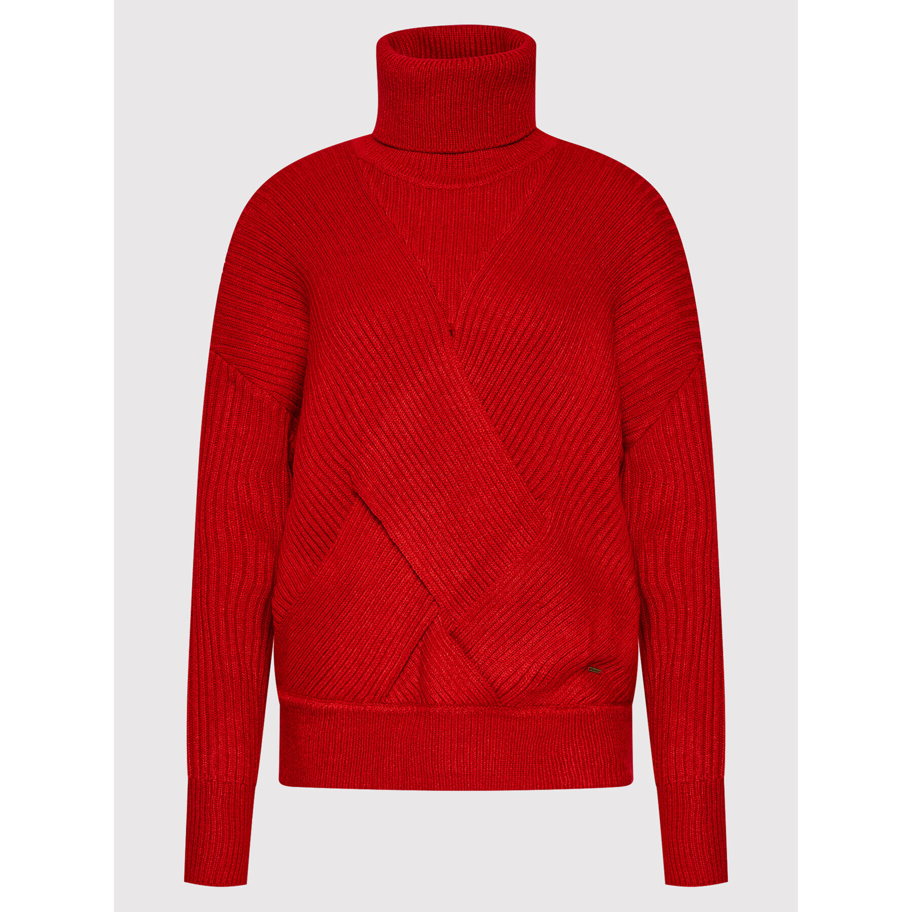 Pepe Jeans Поло Vivian PL701802 Червен Regular Fit - Pepit.bg