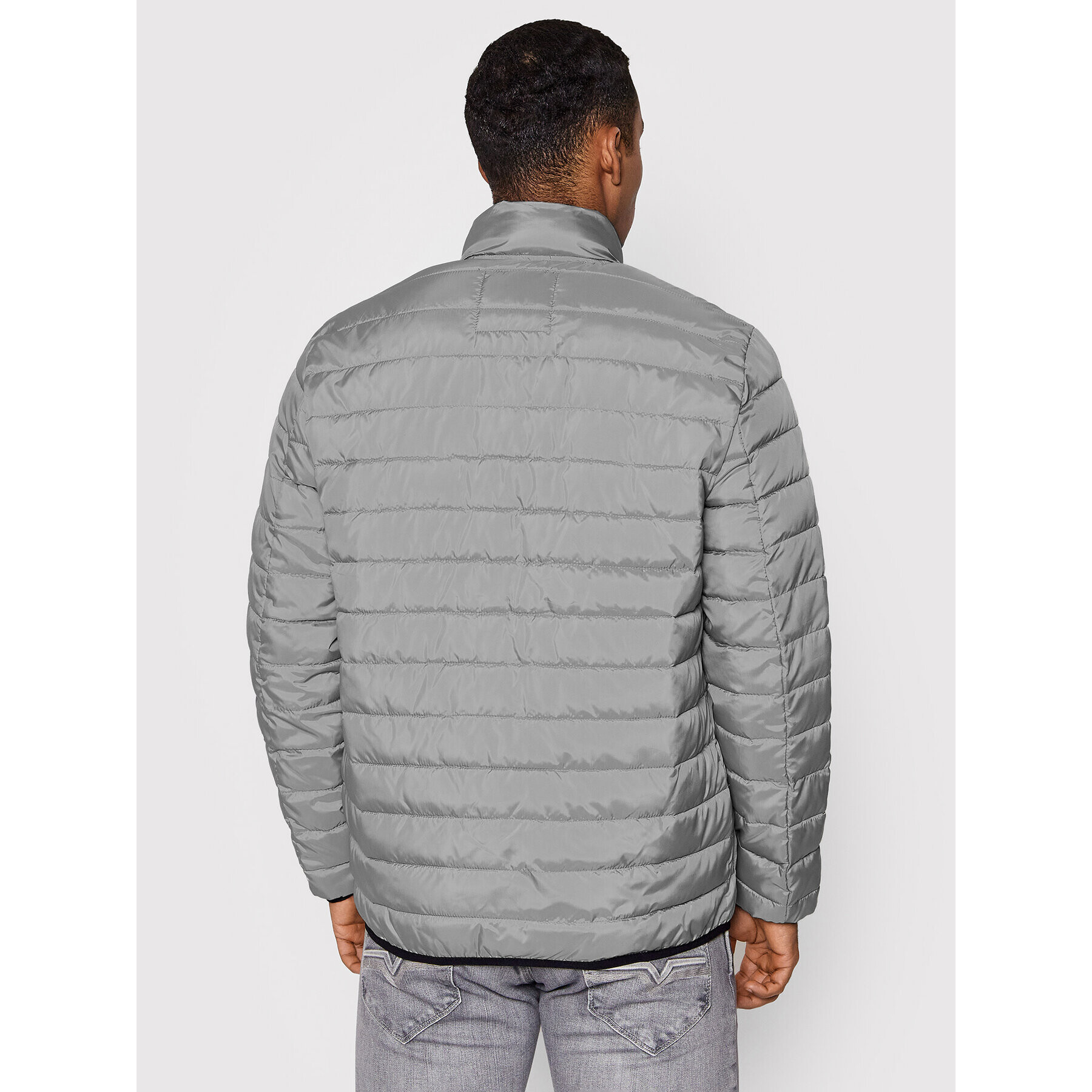 Pepe Jeans Преходно яке Larkin PM402468 Сив Regular Fit - Pepit.bg
