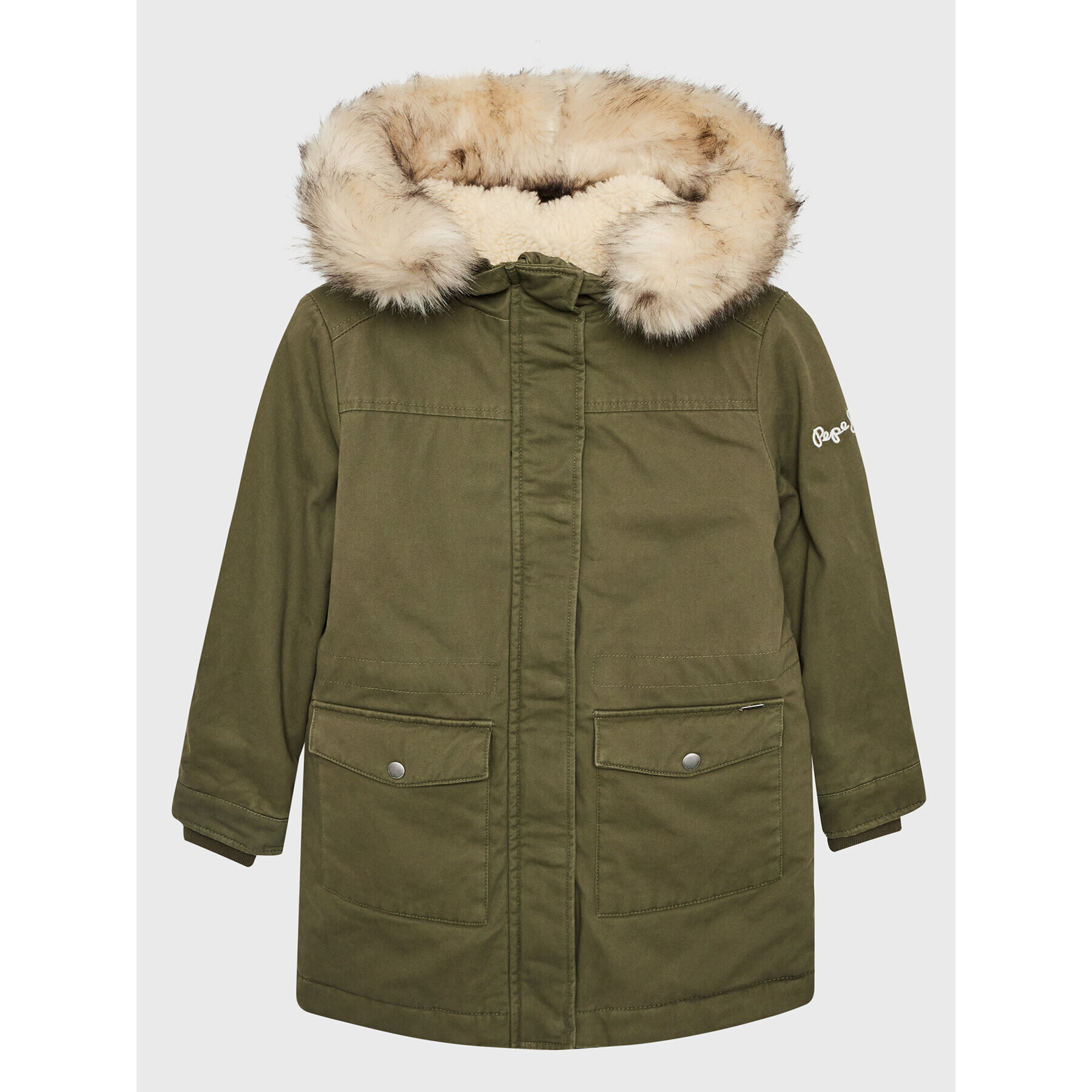 Pepe Jeans Преходно яке Alisa PG401054 Зелен Regular Fit - Pepit.bg