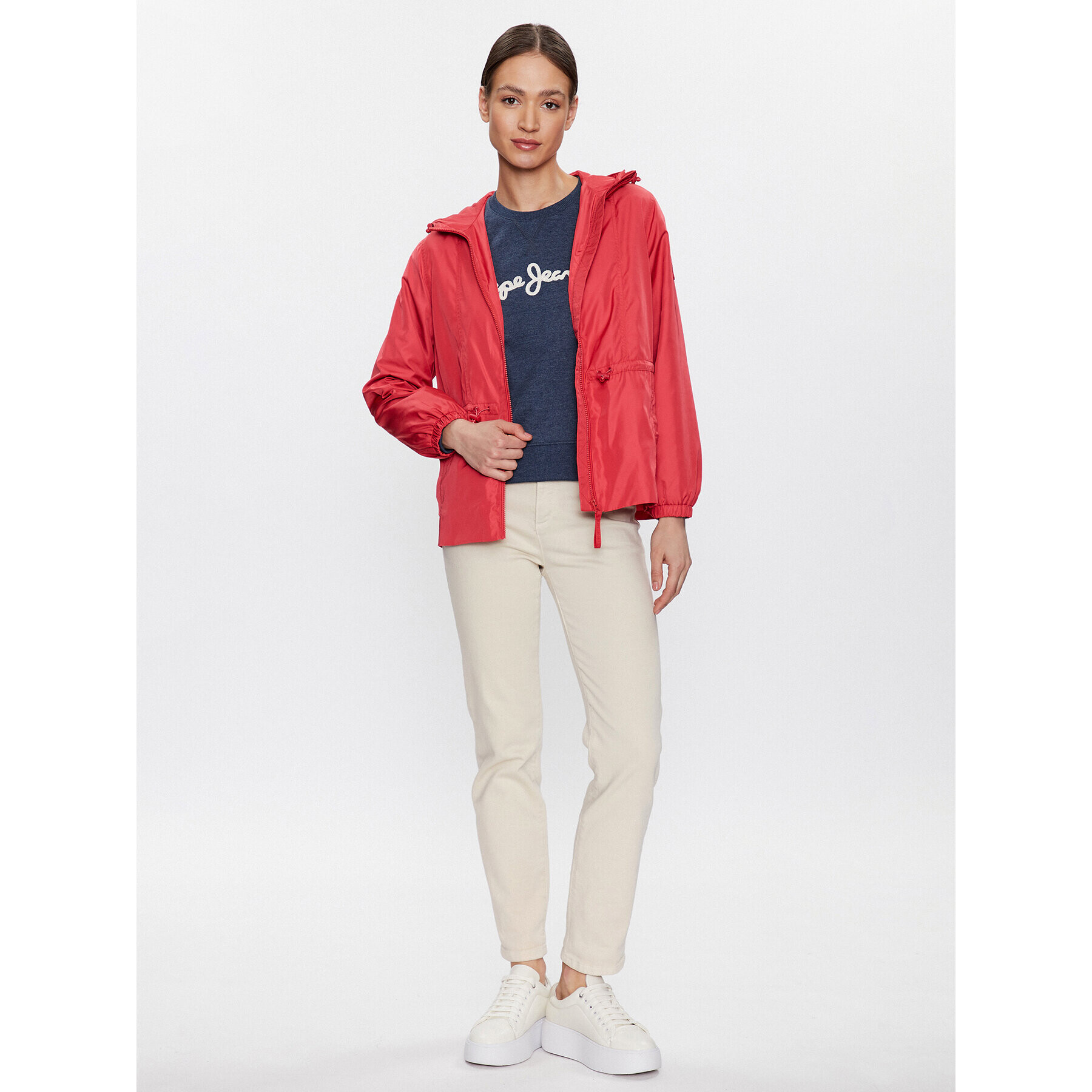 Pepe Jeans Преходно яке Sibylle PL402174 Червен Regular Fit - Pepit.bg
