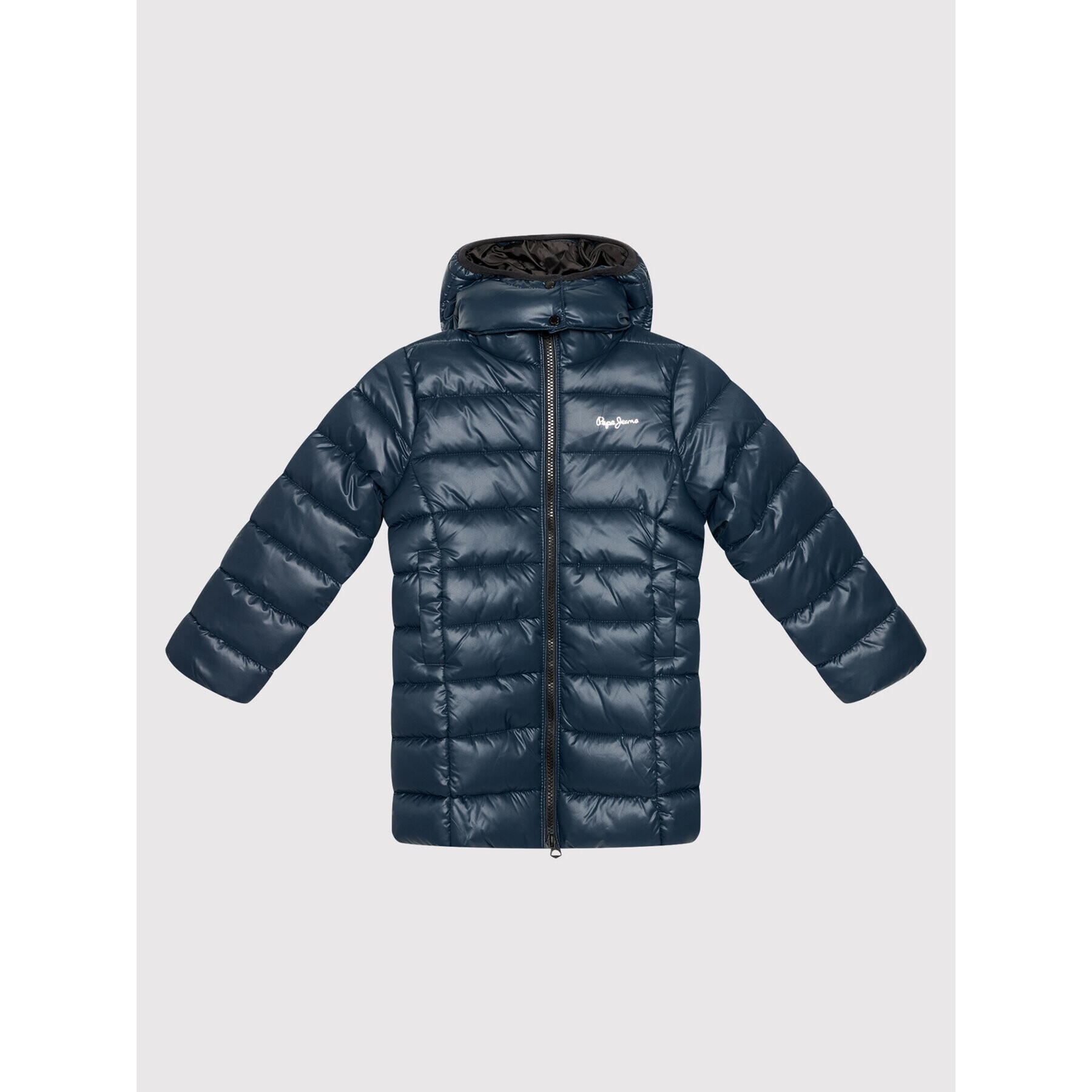 Pepe Jeans Пухено яке Anja PG401015 Тъмносин Regular Fit - Pepit.bg