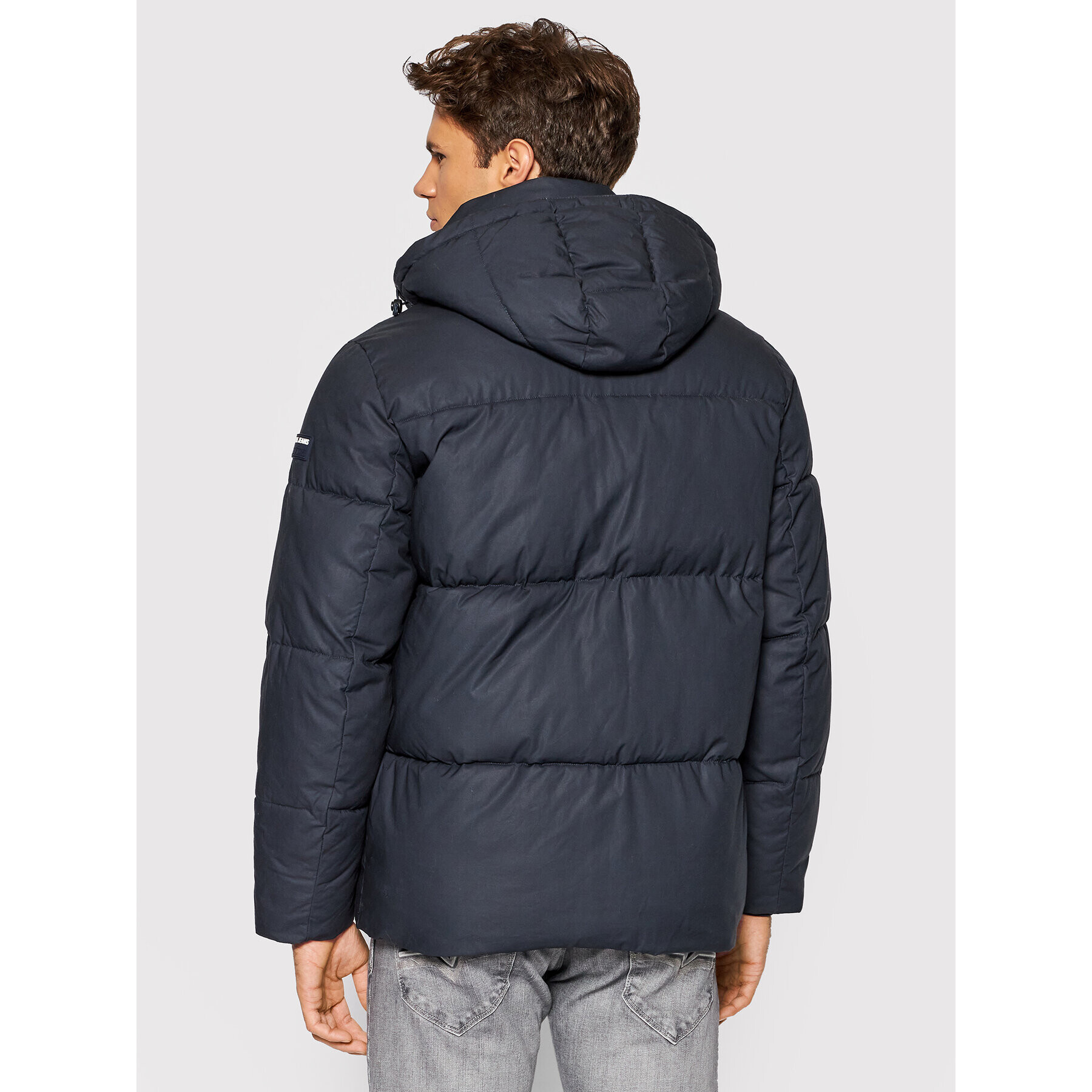 Pepe Jeans Пухено яке Bobby PM402423 Тъмносин Regular Fit - Pepit.bg