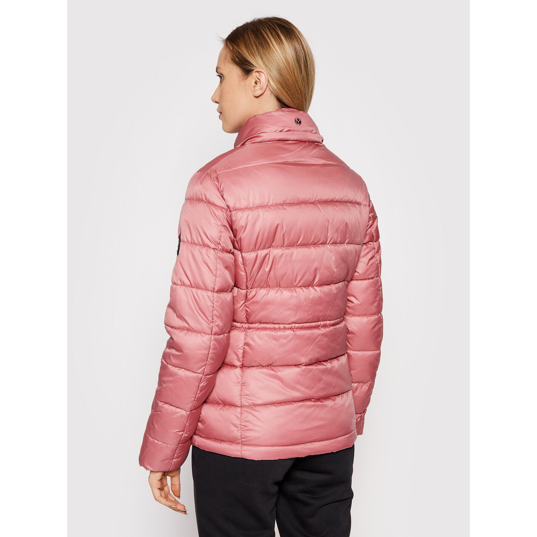 Pepe Jeans Пухено яке Camille PL401979 Розов Regular Fit - Pepit.bg