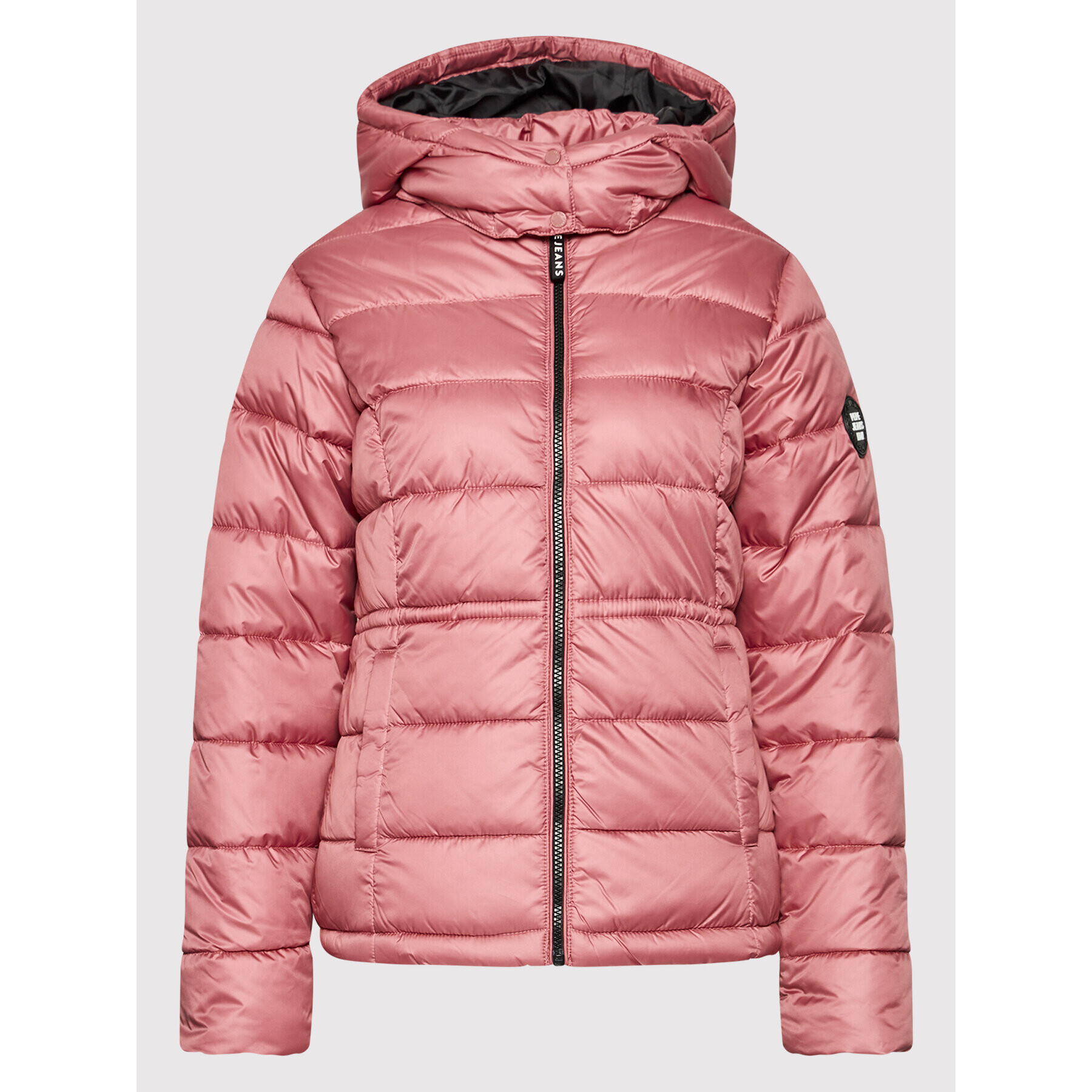 Pepe Jeans Пухено яке Camille PL401979 Розов Regular Fit - Pepit.bg