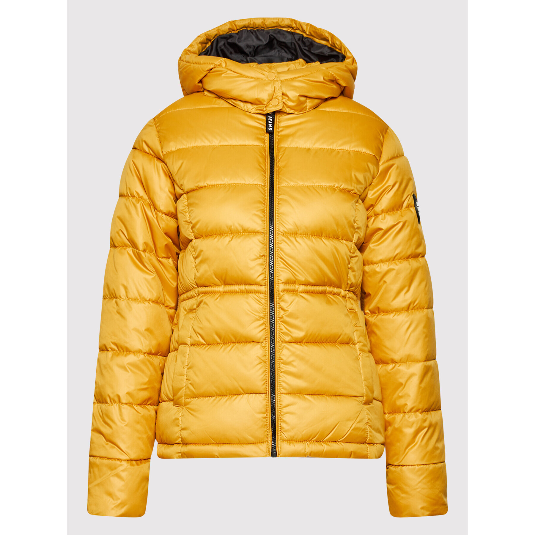 Pepe Jeans Пухено яке Camille PL401979 Жълт Regular Fit - Pepit.bg