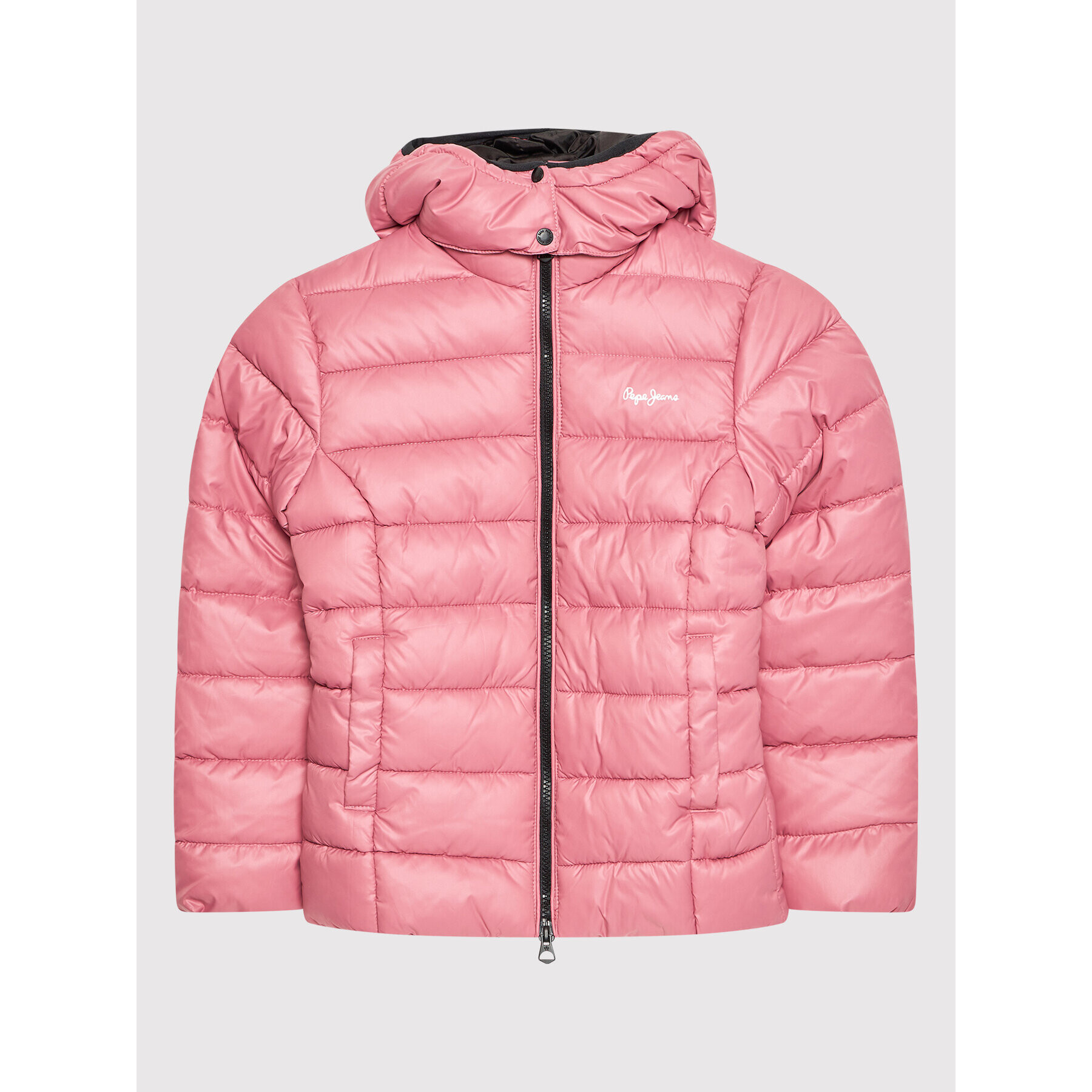 Pepe Jeans Пухено яке Carmen PG401018 Розов Regular Fit - Pepit.bg