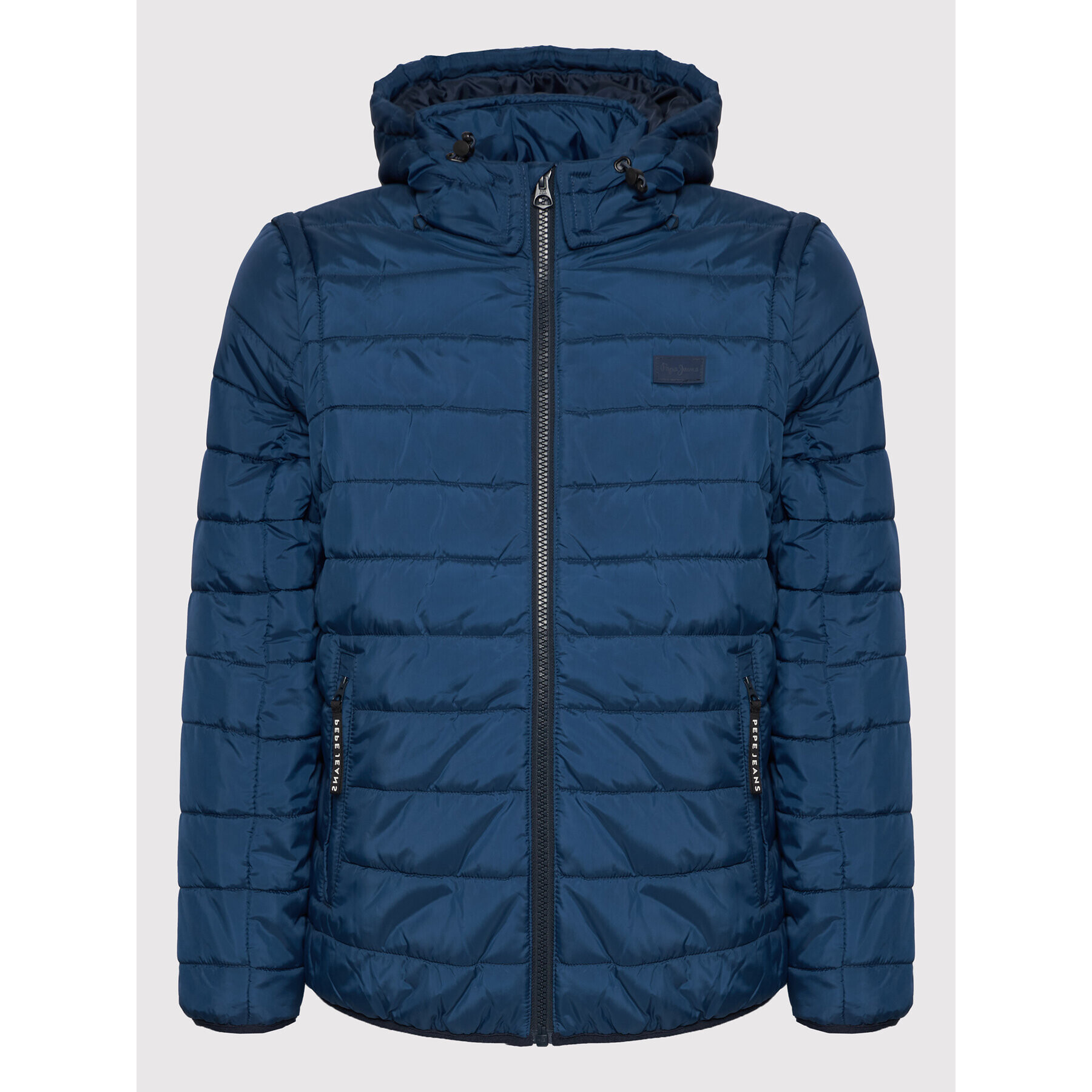 Pepe Jeans Пухено яке Hiram PM402452 Син Regular Fit - Pepit.bg