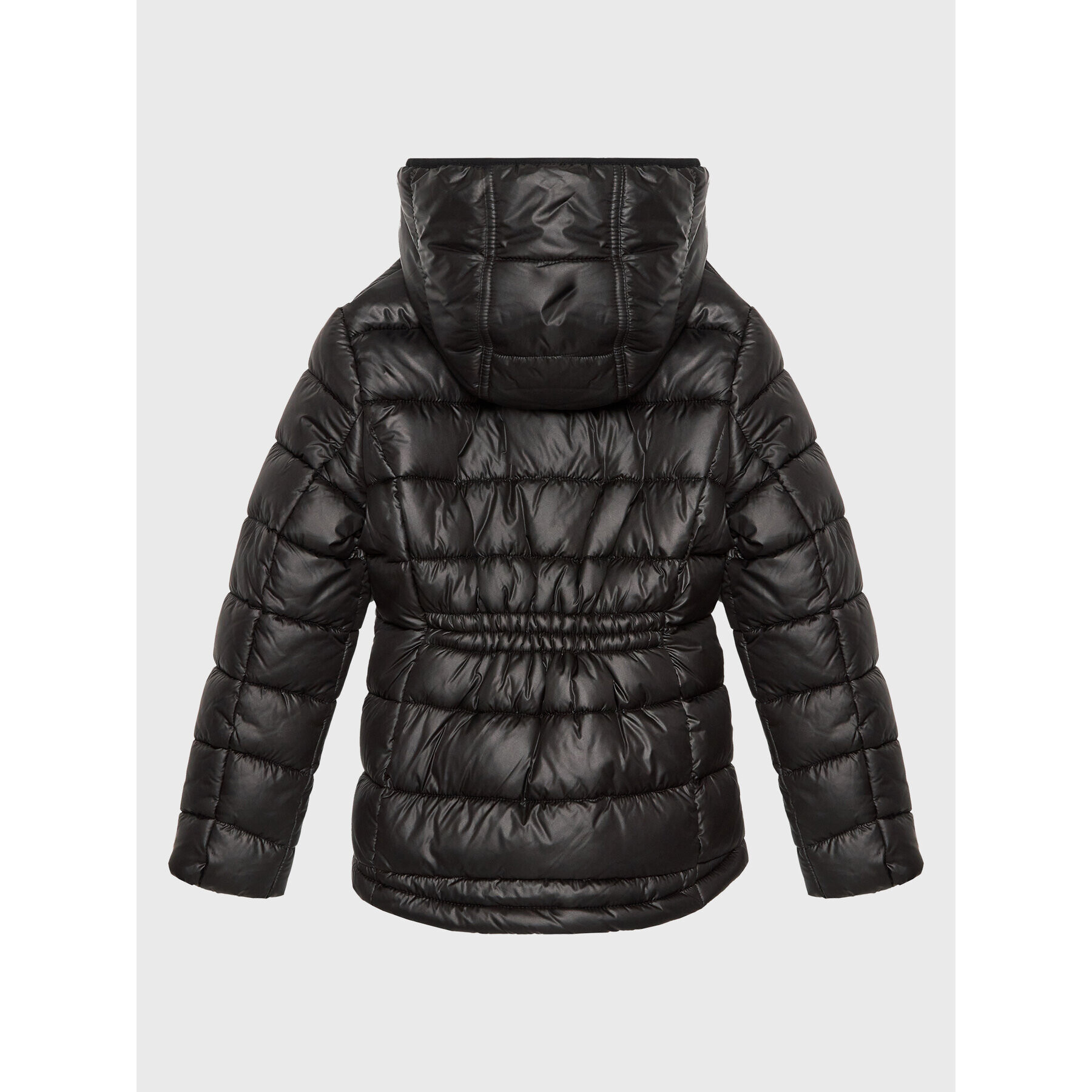 Pepe Jeans Пухено яке Amber PG401056 Черен Regular Fit - Pepit.bg