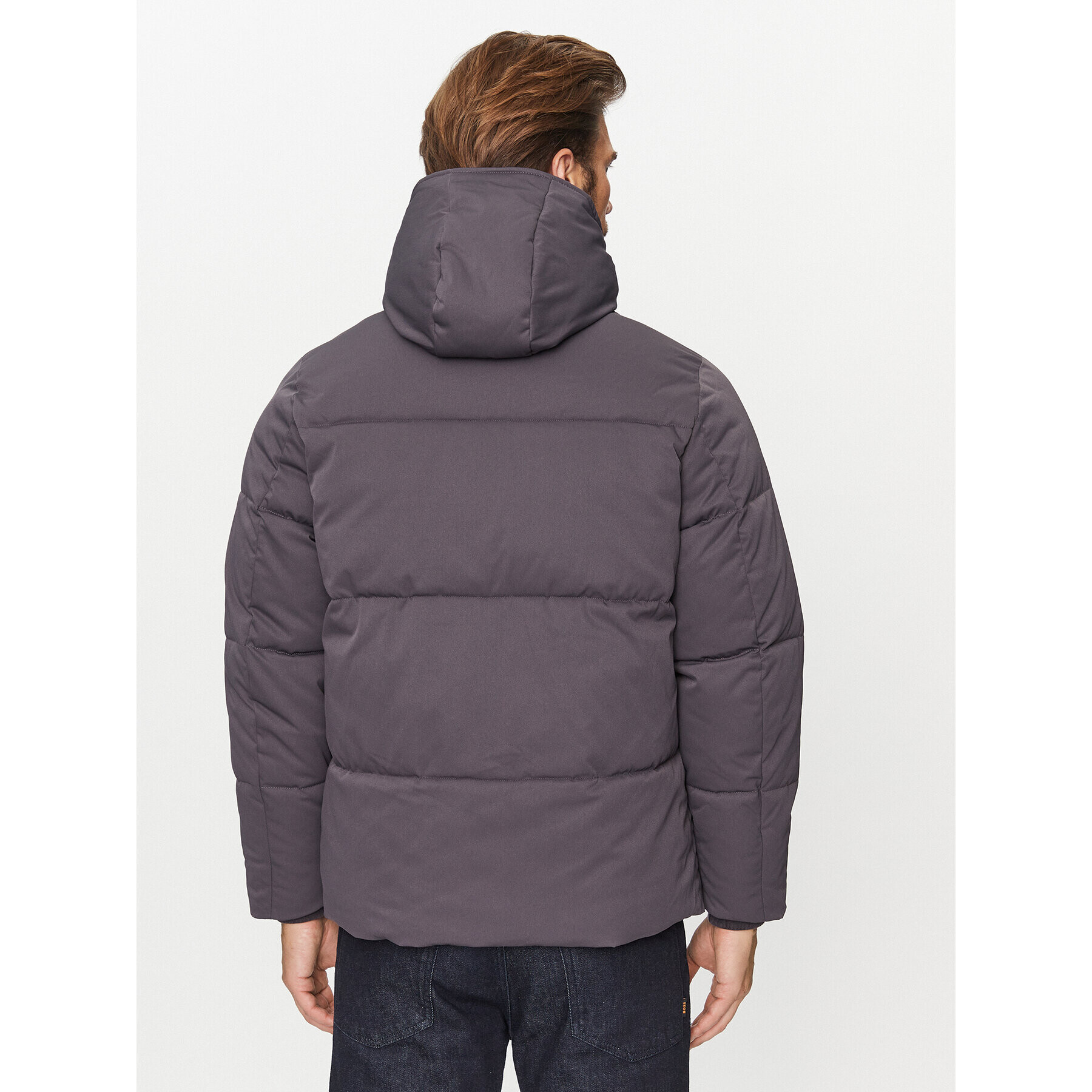 Pepe Jeans Пухено яке Biel PM402837 Сив Regular Fit - Pepit.bg