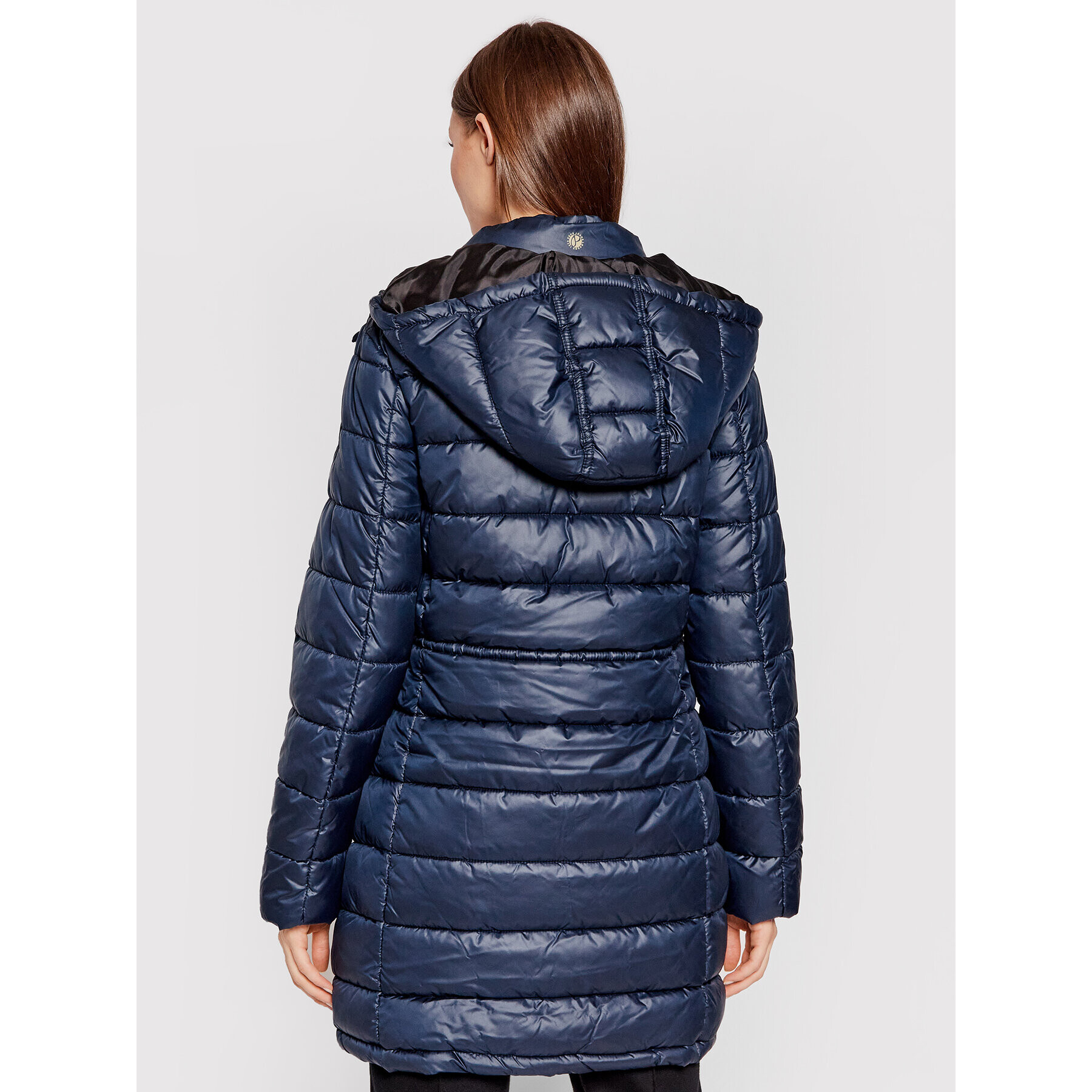 Pepe Jeans Пухено яке Eileen PL401981 Тъмносин Regular Fit - Pepit.bg