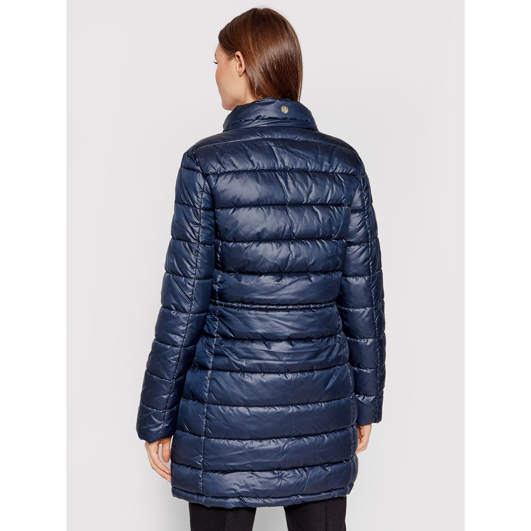 Pepe Jeans Пухено яке Eileen PL401981 Тъмносин Regular Fit - Pepit.bg