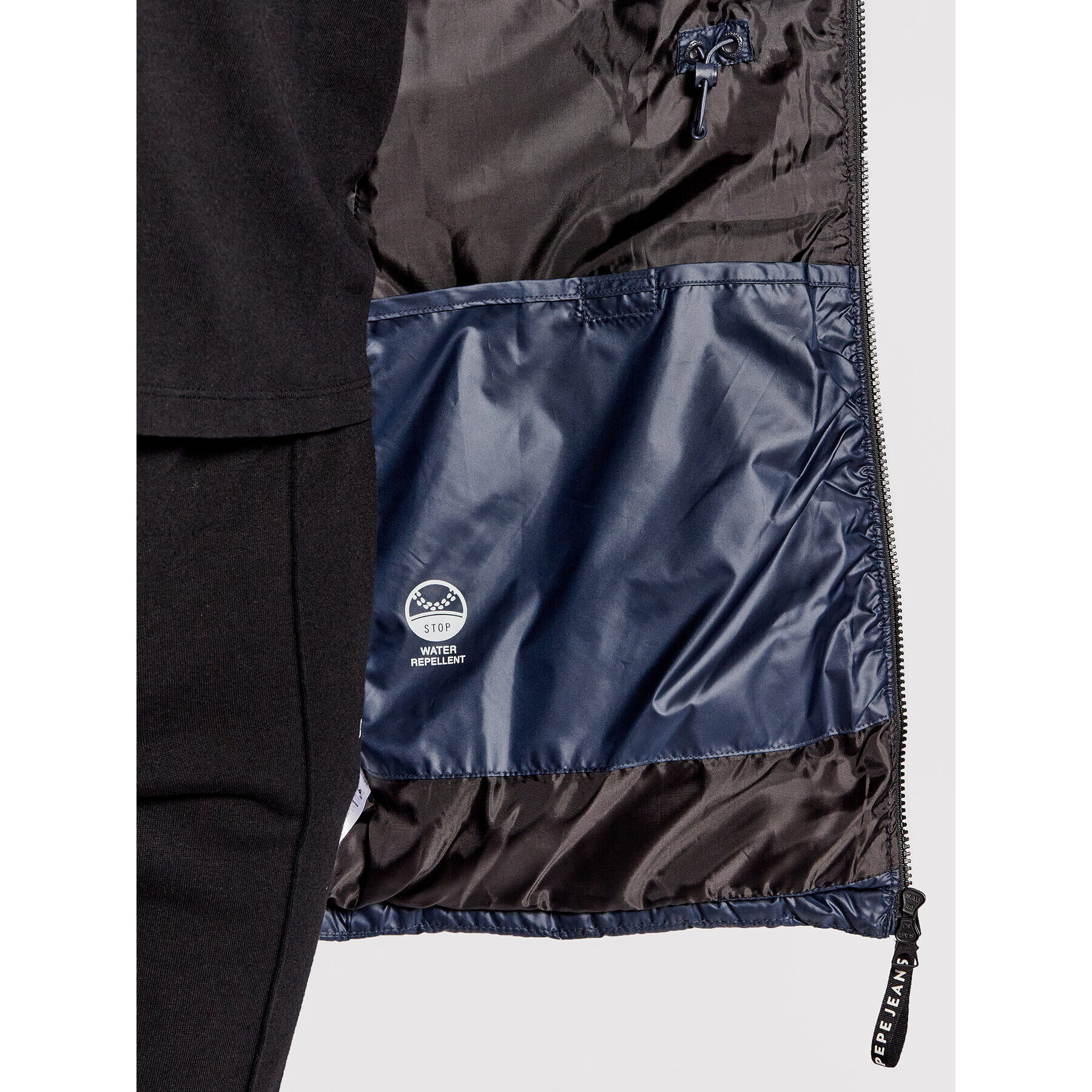 Pepe Jeans Пухено яке Eileen PL401981 Тъмносин Regular Fit - Pepit.bg