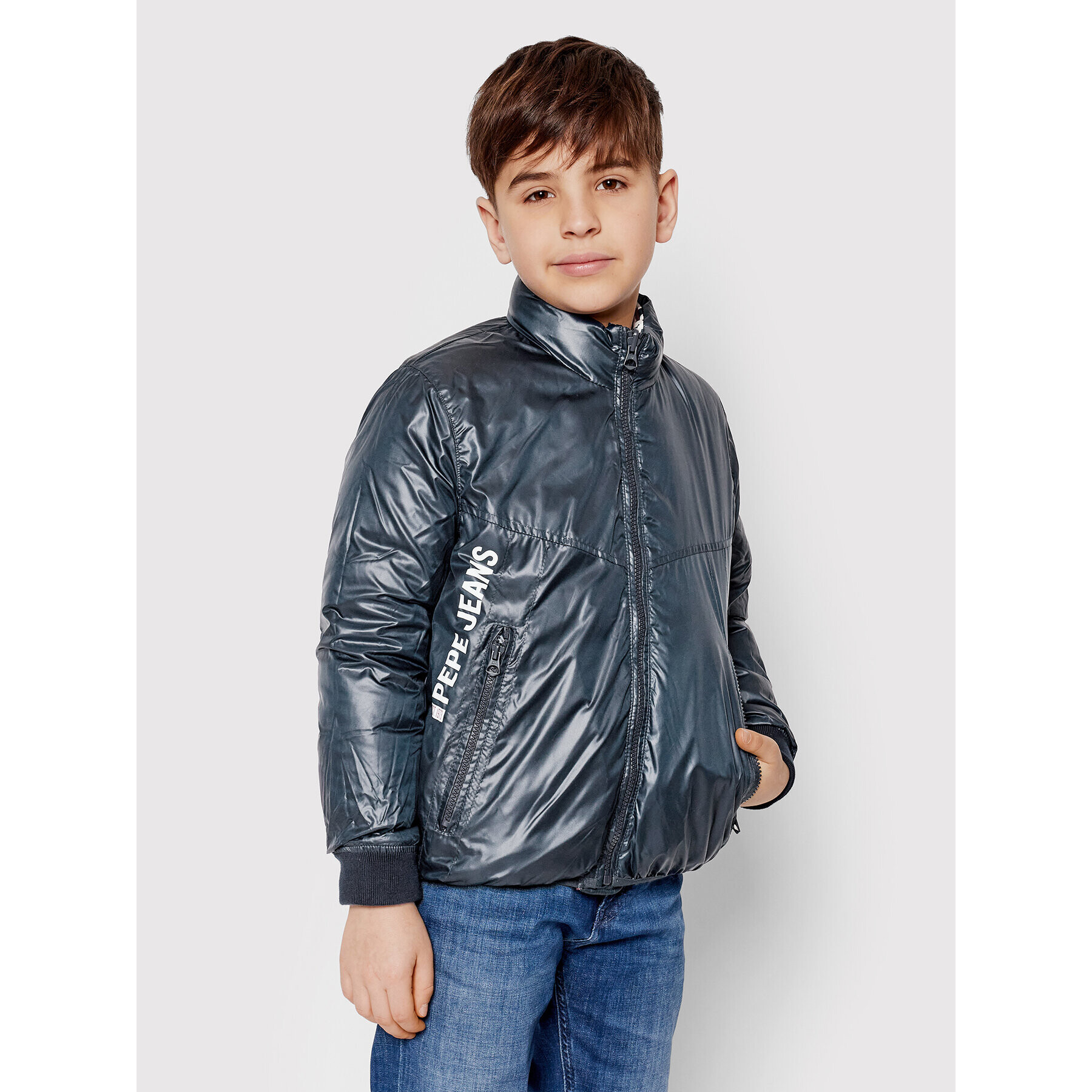 Pepe Jeans Пухено яке Fergy PB401089 Цветен Regular Fit - Pepit.bg