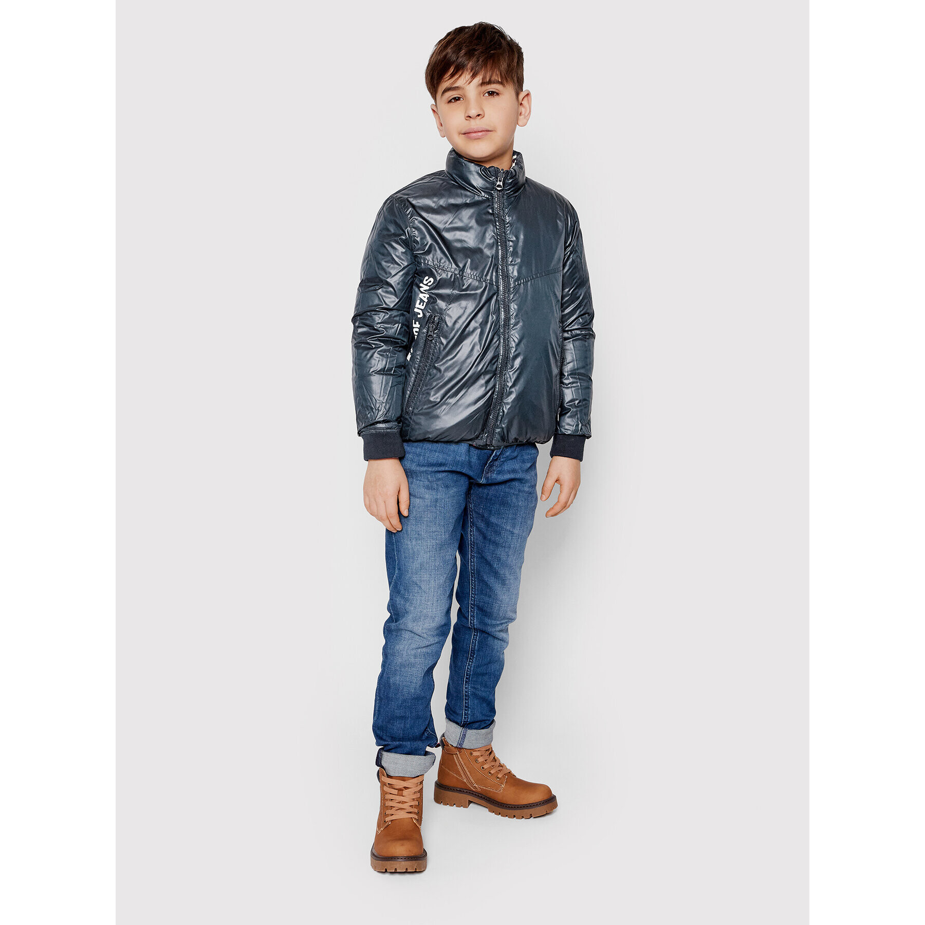 Pepe Jeans Пухено яке Fergy PB401089 Цветен Regular Fit - Pepit.bg