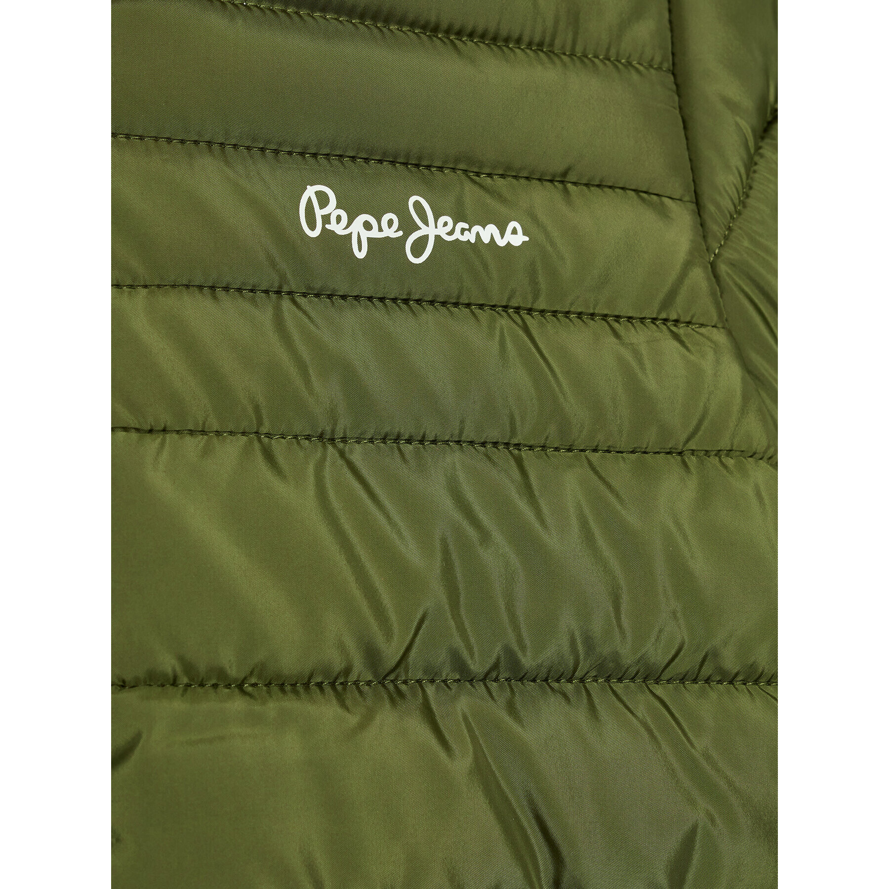 Pepe Jeans Пухено яке Greystoke PB401150 Зелен Regular Fit - Pepit.bg