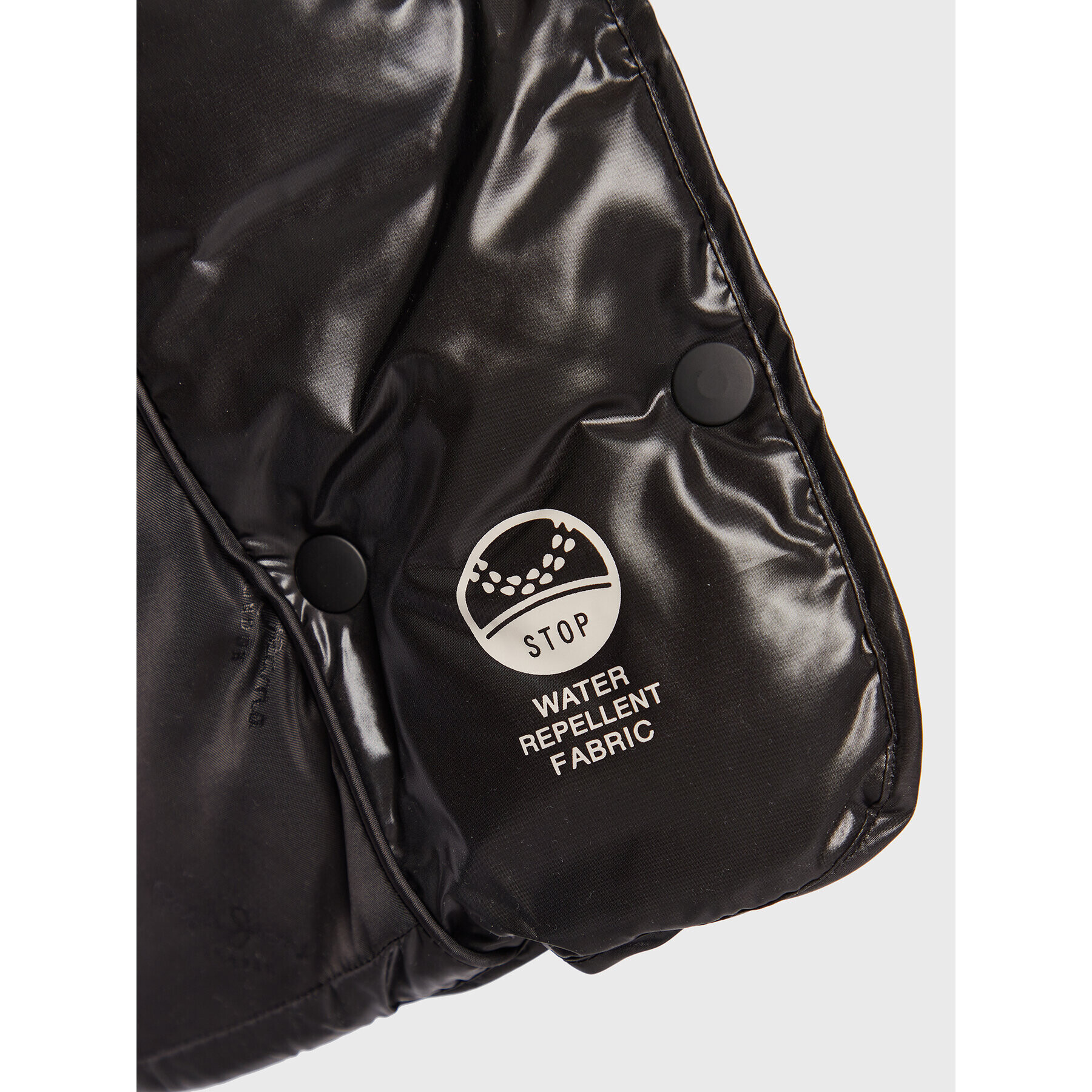 Pepe Jeans Пухено яке Rain PL402142 Черен Regular Fit - Pepit.bg
