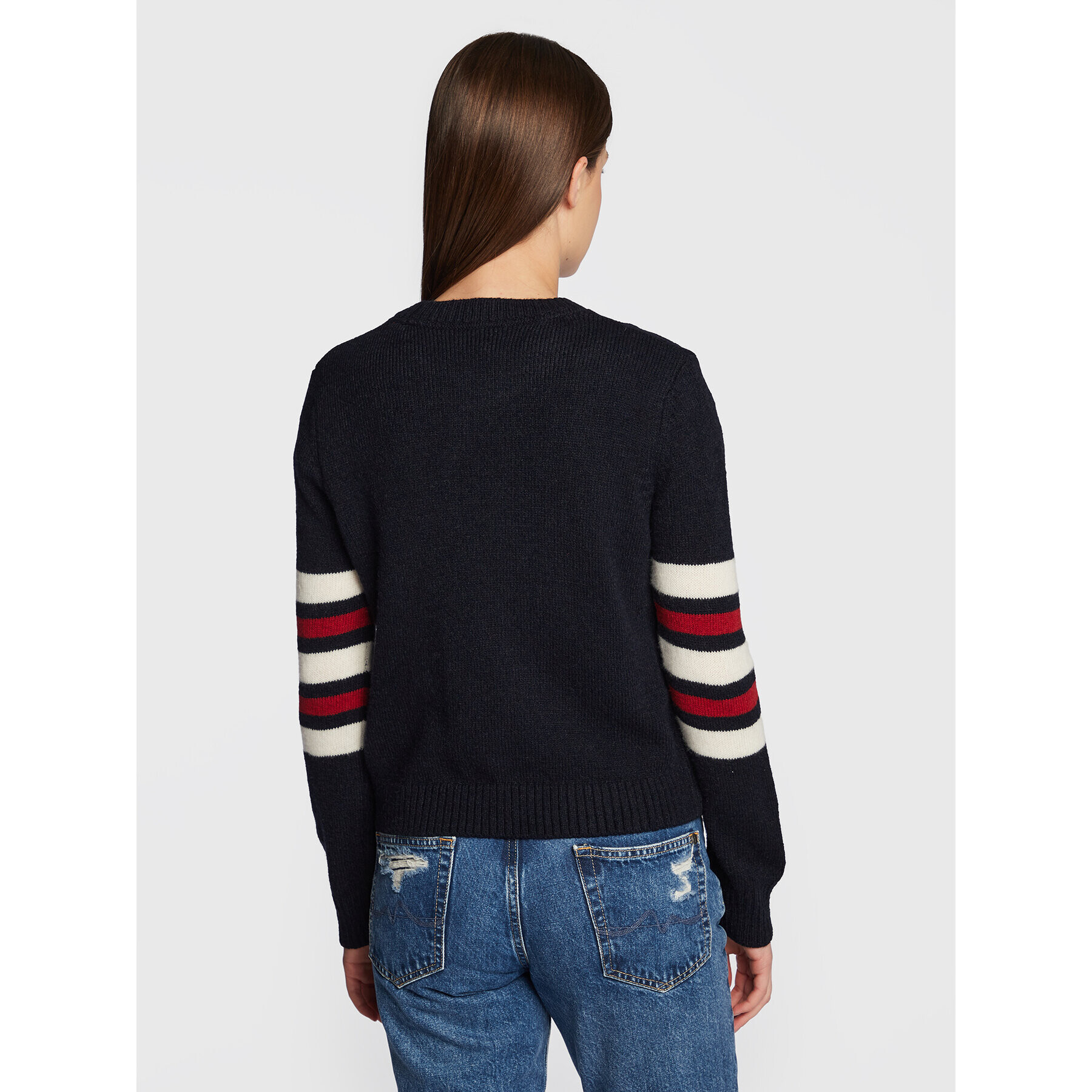 Pepe Jeans Пуловер Bobby PL701905 Тъмносин Regular Fit - Pepit.bg