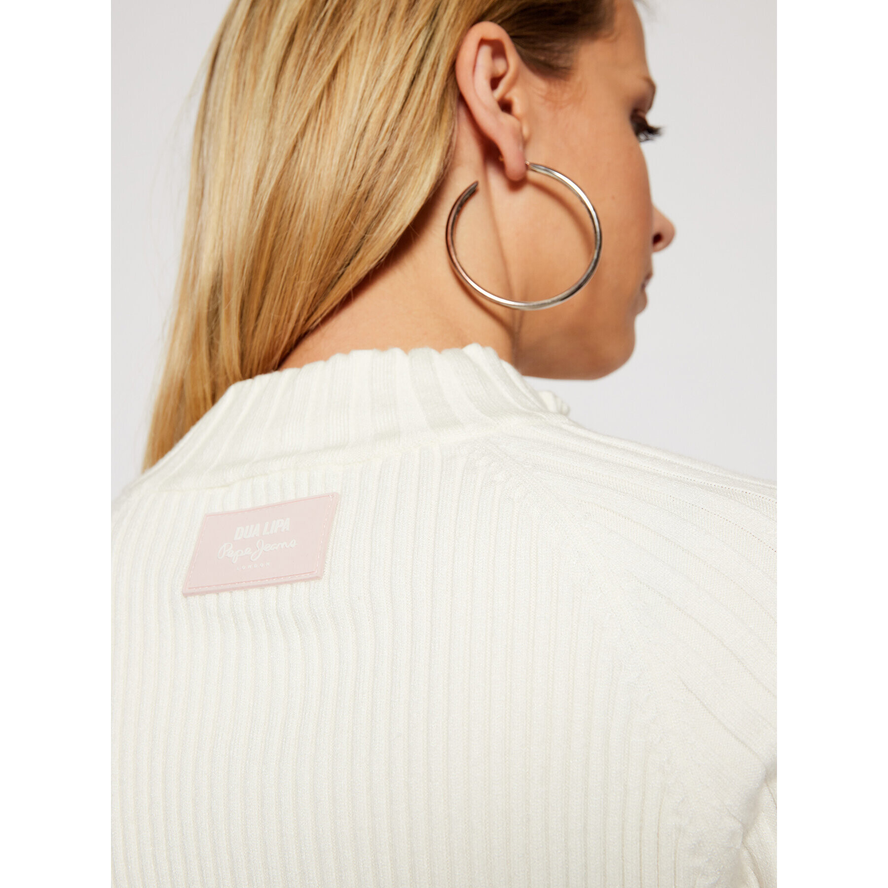 Pepe Jeans Пуловер DUA LIPA Juliette PL701653 Бежов Regular Fit - Pepit.bg