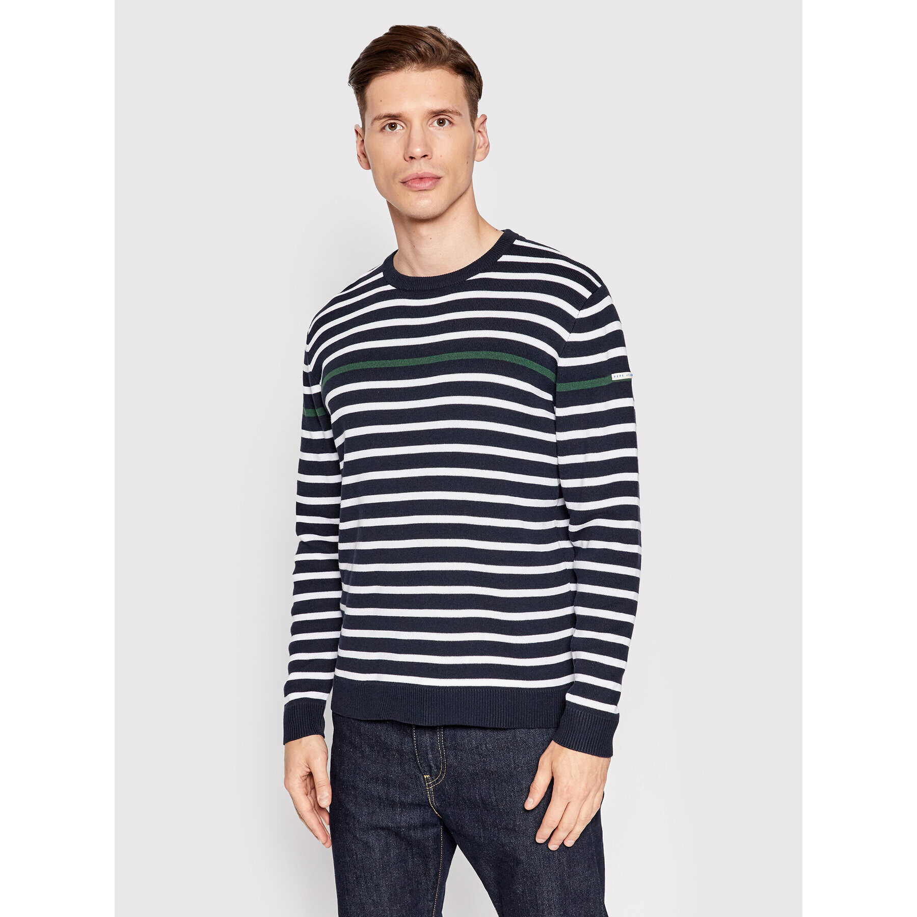 Pepe Jeans Пуловер Max PM702237 Тъмносин Regular Fit - Pepit.bg