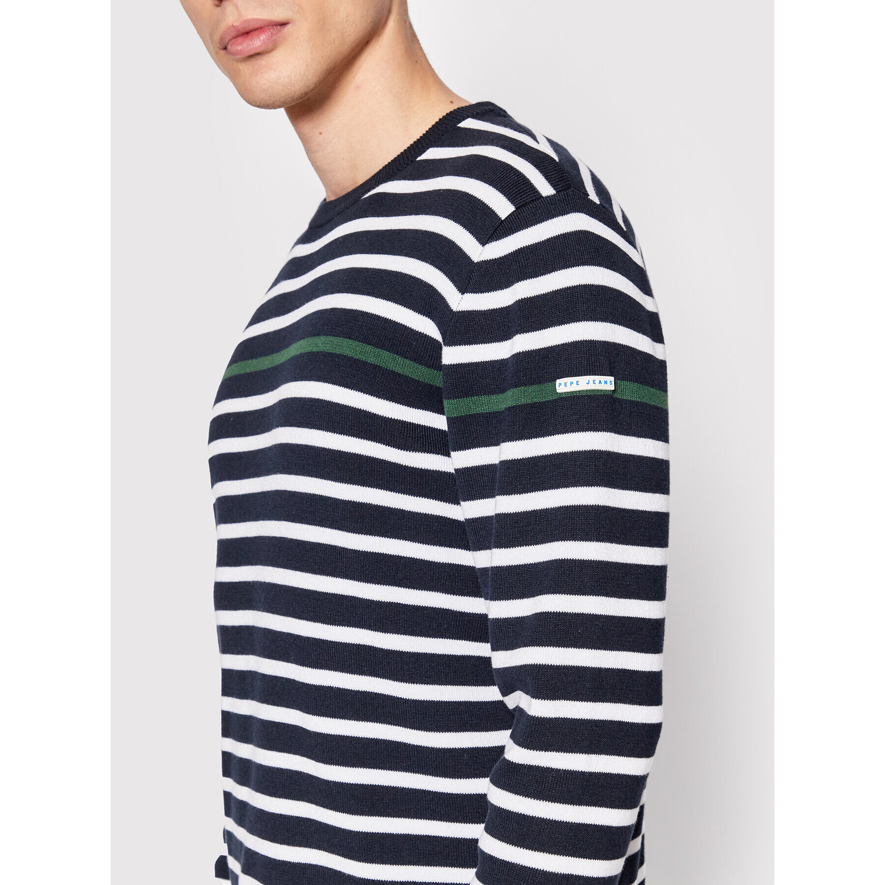 Pepe Jeans Пуловер Max PM702237 Тъмносин Regular Fit - Pepit.bg