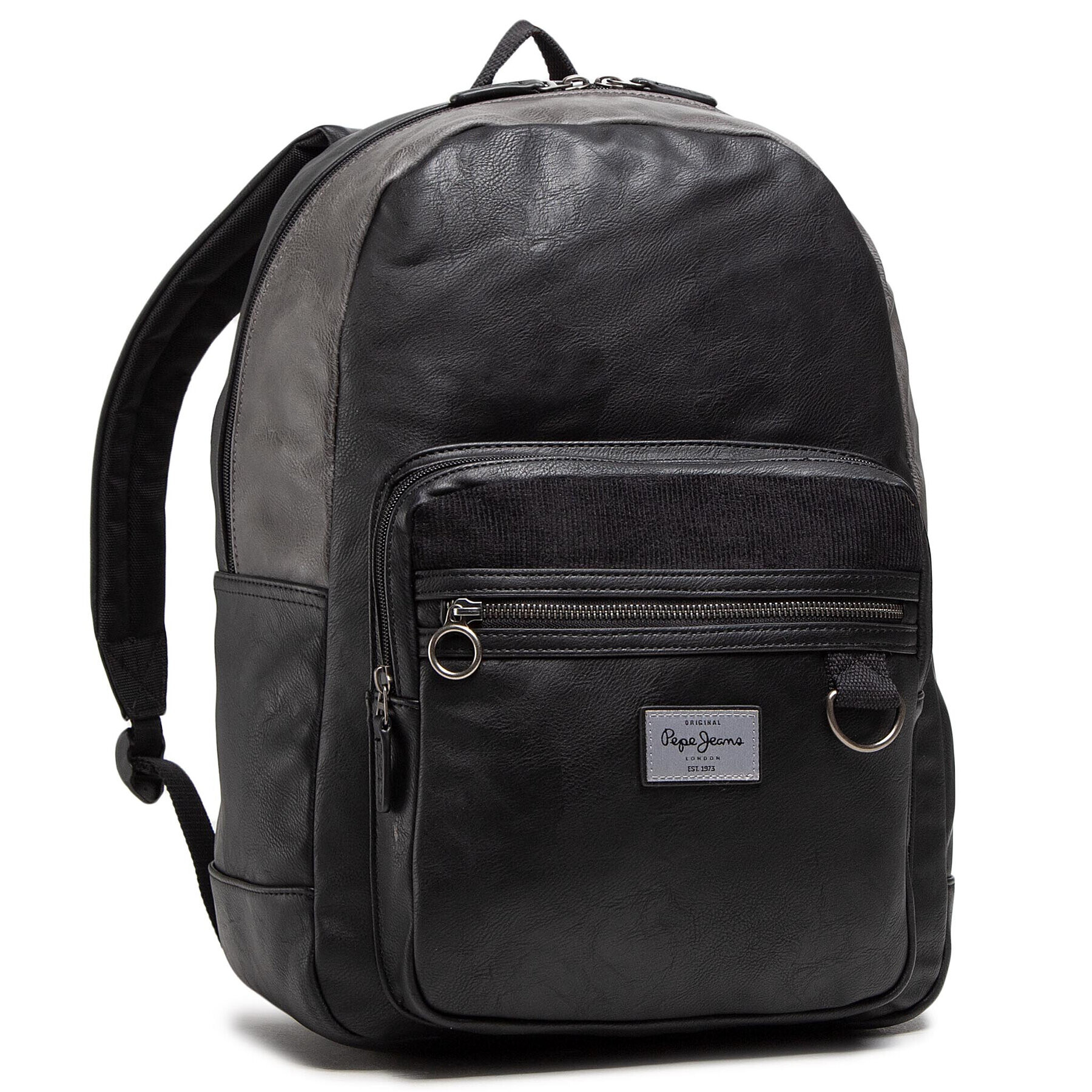 Pepe Jeans Раница Mochila Adap Portaord 7792361 Черен - Pepit.bg