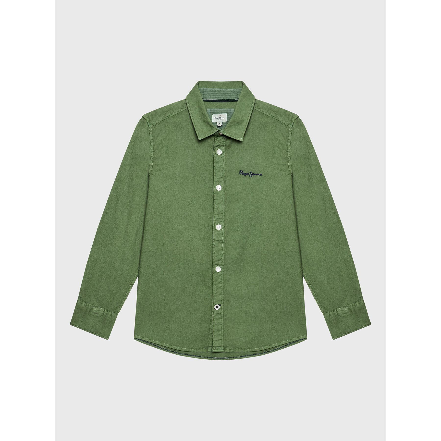 Pepe Jeans Риза Keaton PB302304 Зелен Regular Fit - Pepit.bg