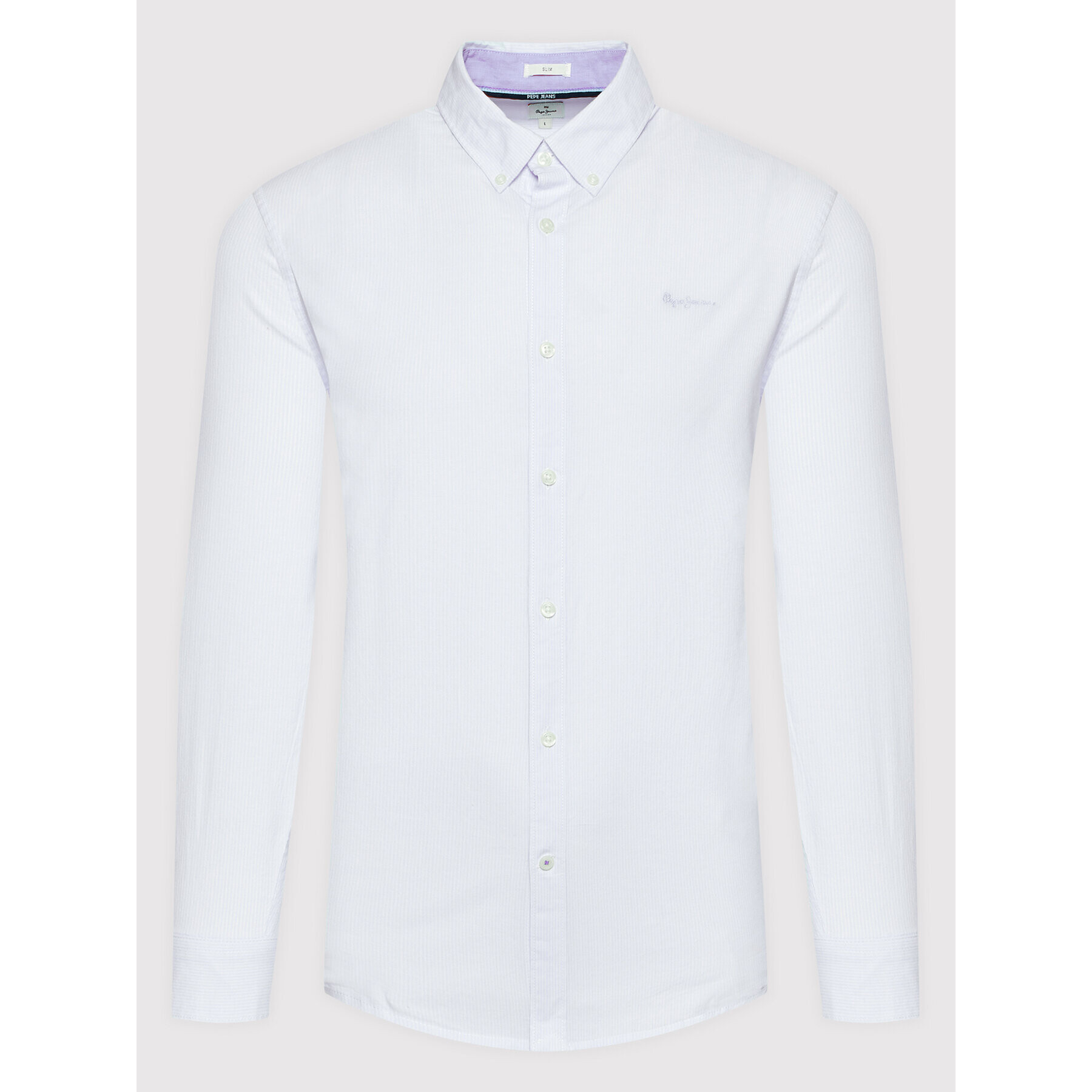 Pepe Jeans Риза Penzance PM307440 Син Regular Fit - Pepit.bg