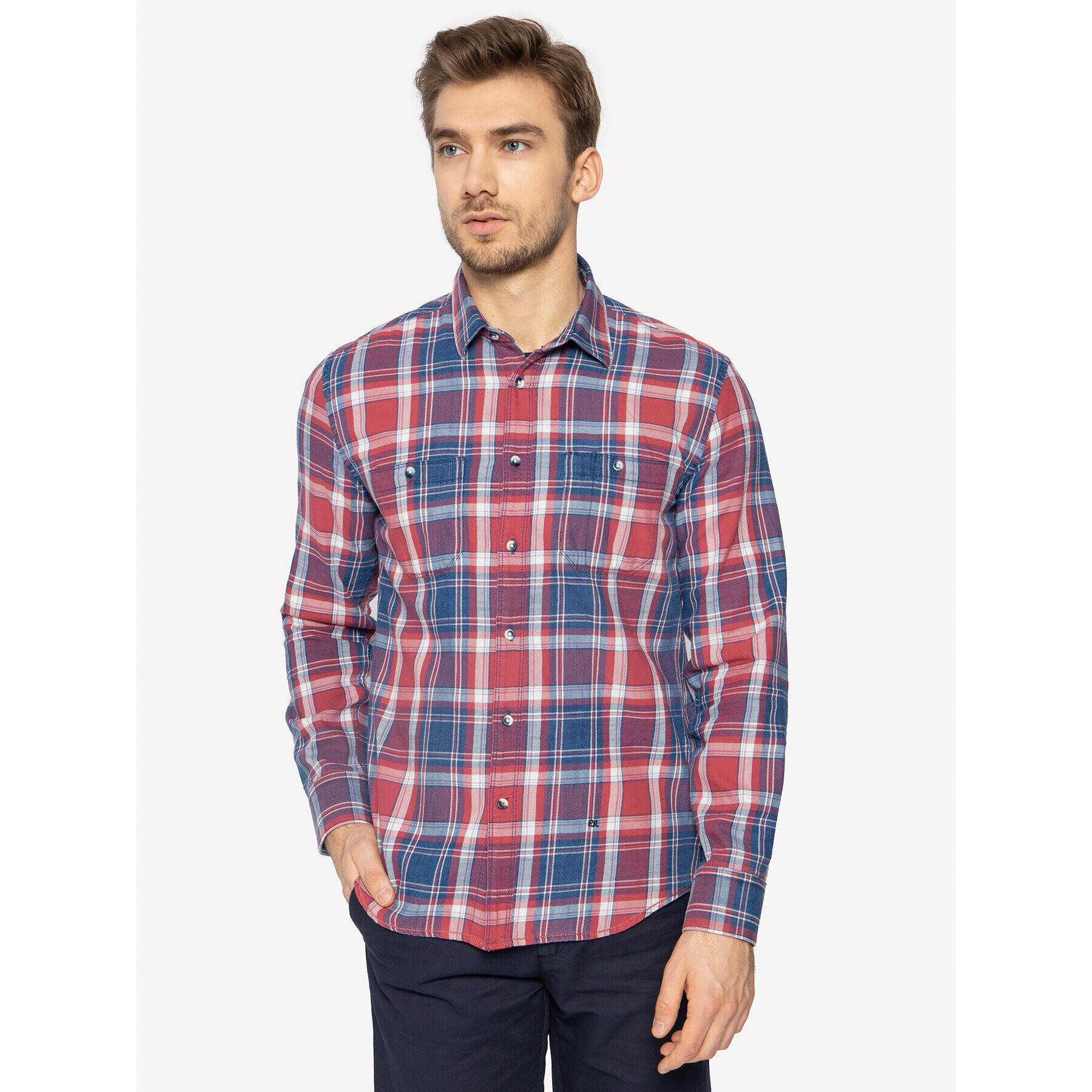 Pepe Jeans Риза Stanley PM306168 Цветен Slim Fit - Pepit.bg