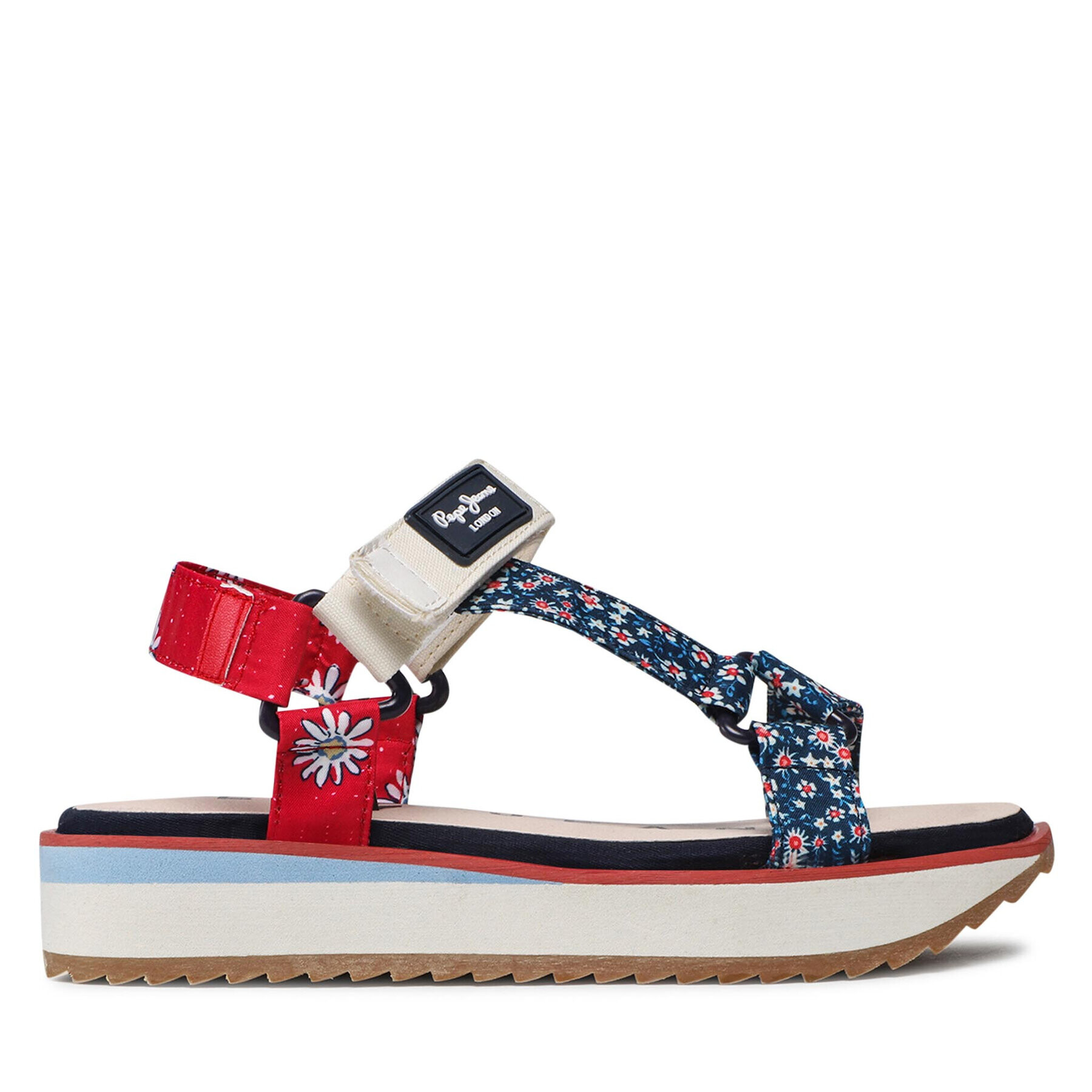 Pepe Jeans Сандали Alexa Flowers PGS90182 Цветен - Pepit.bg