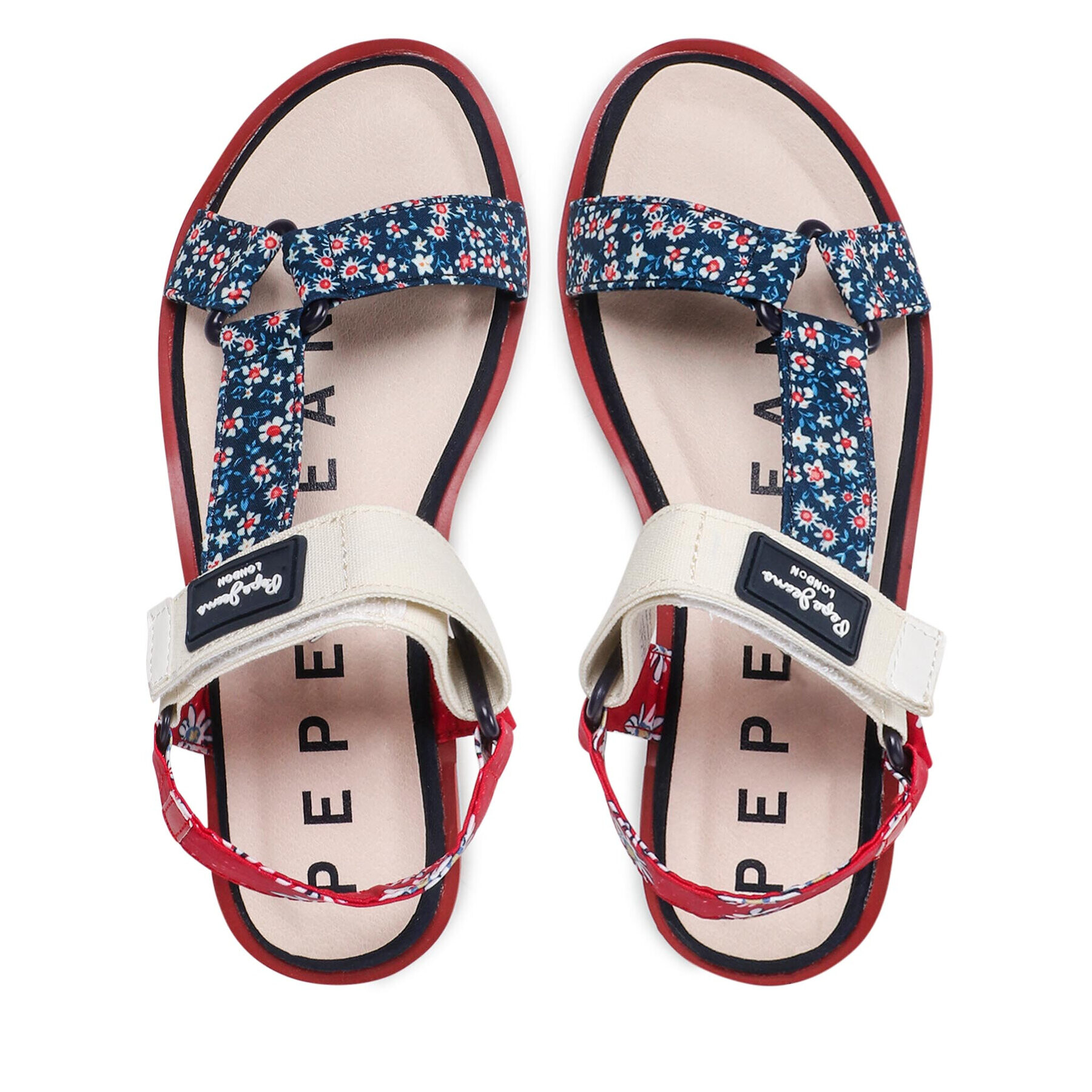 Pepe Jeans Сандали Alexa Flowers PGS90182 Цветен - Pepit.bg