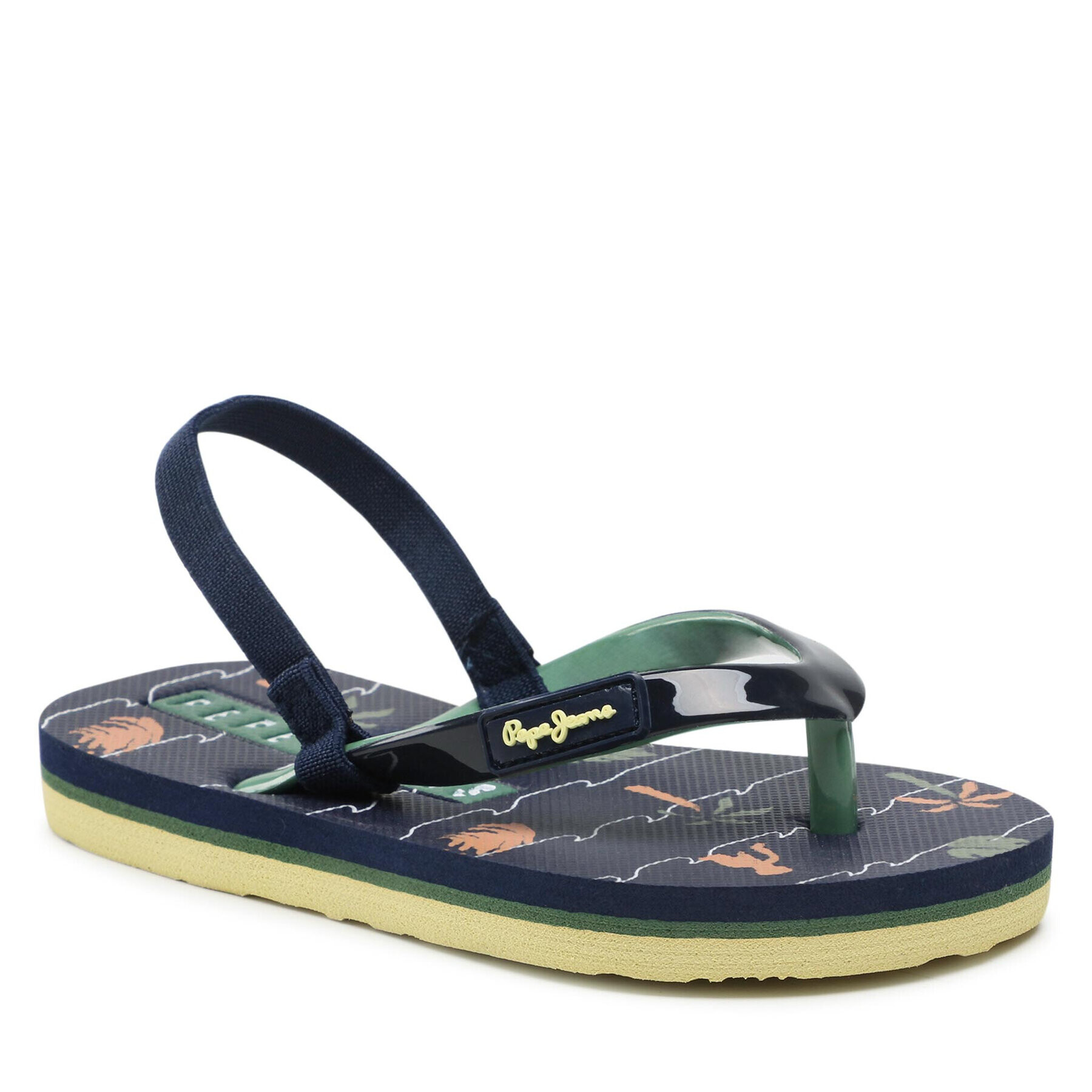 Pepe Jeans Сандали Beach Palms Boy K PBS70052 Тъмносин - Pepit.bg