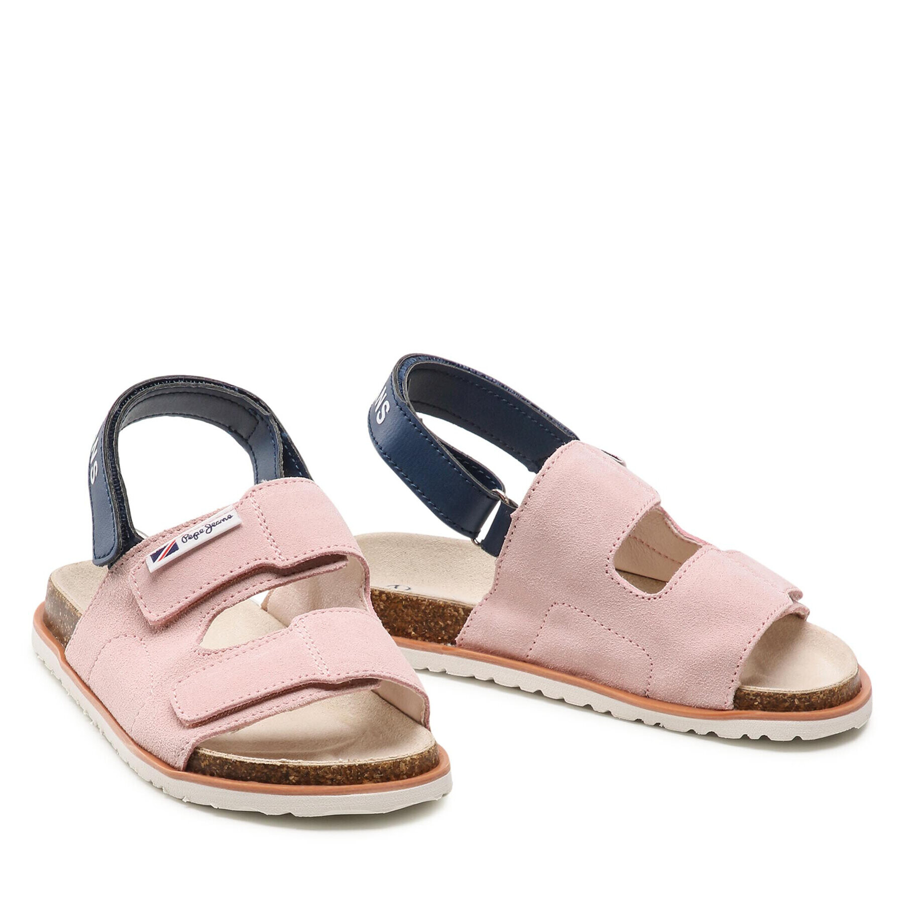 Pepe Jeans Сандали Berlin Girl Strap PGS90179 Розов - Pepit.bg