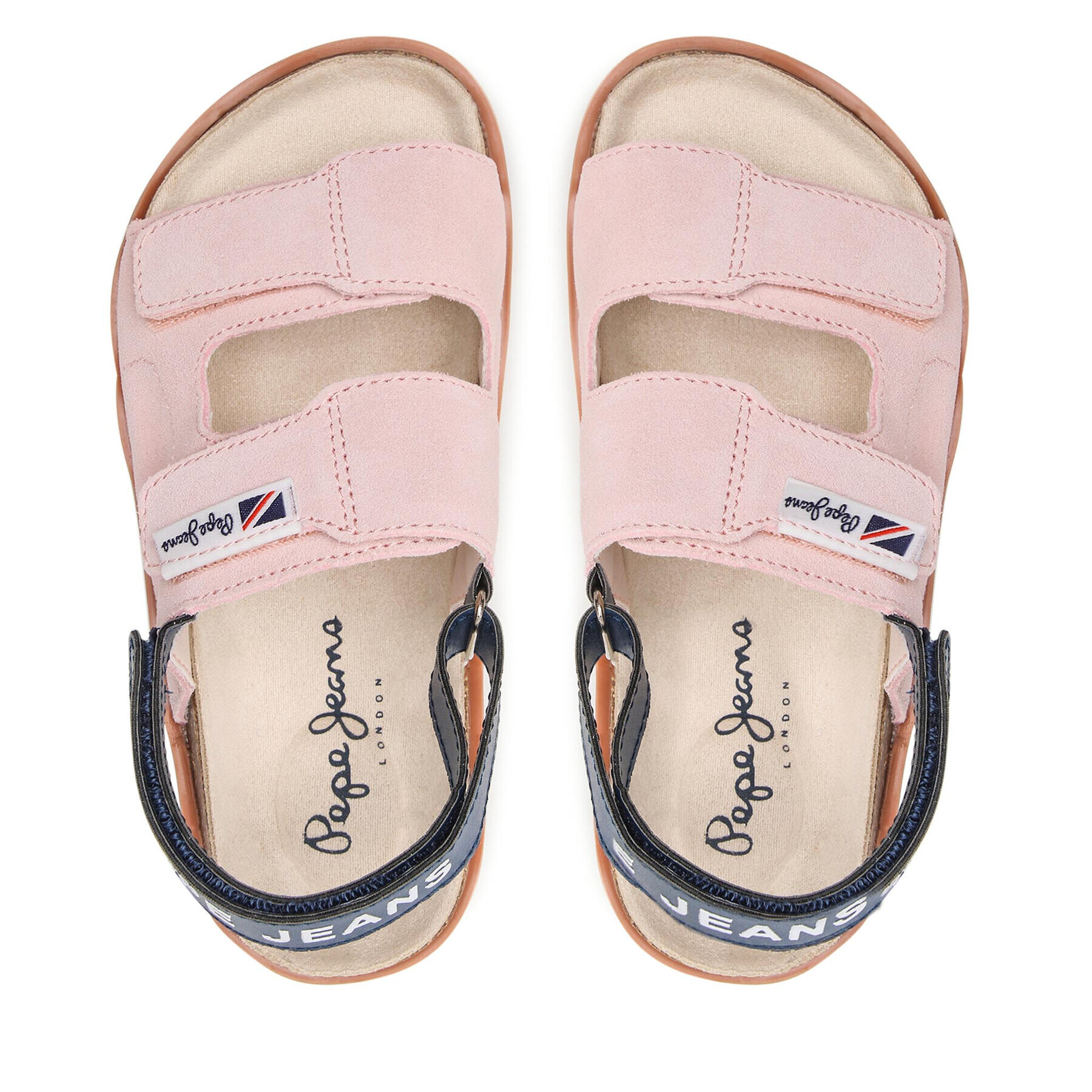 Pepe Jeans Сандали Berlin Girl Strap PGS90179 Розов - Pepit.bg