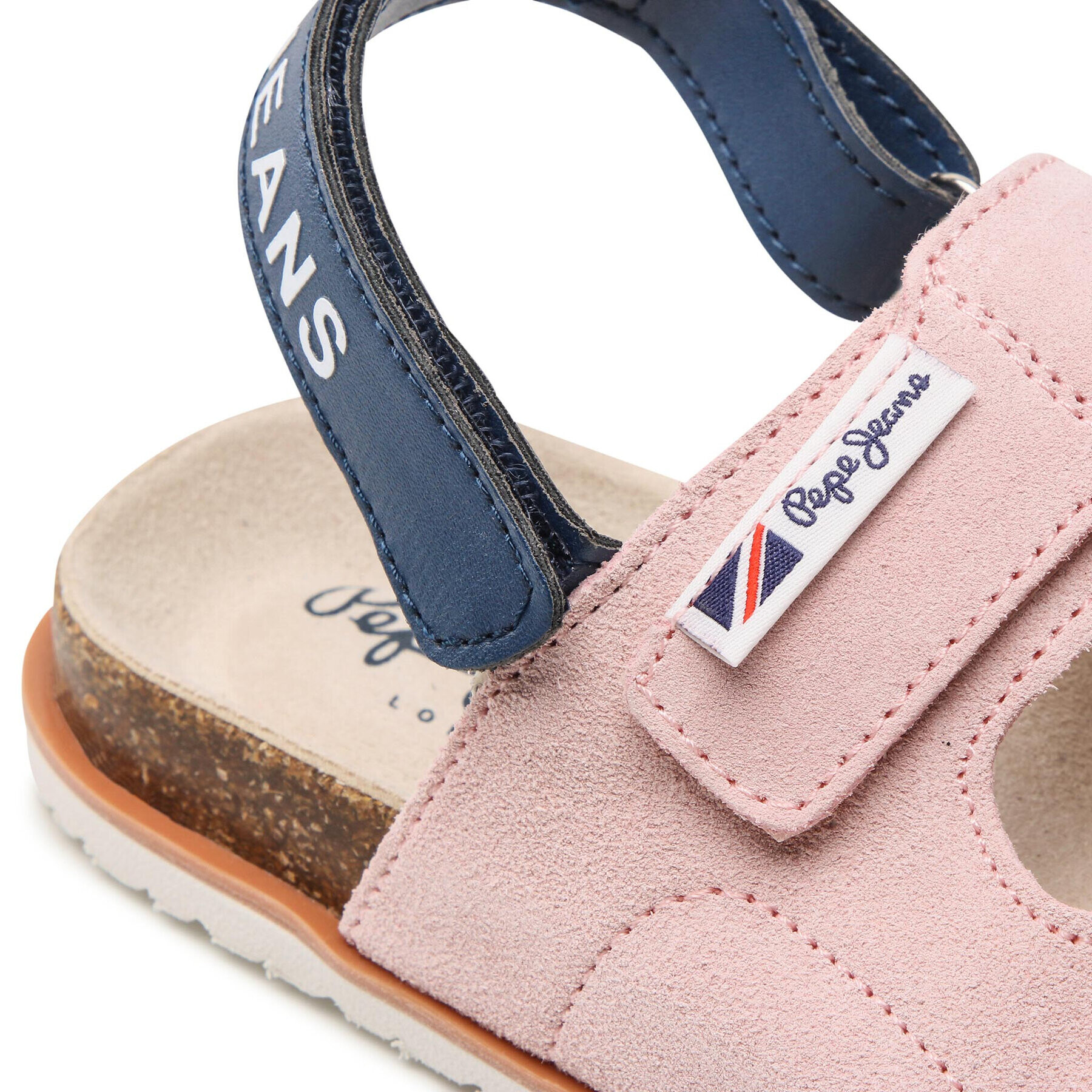 Pepe Jeans Сандали Berlin Girl Strap PGS90179 Розов - Pepit.bg