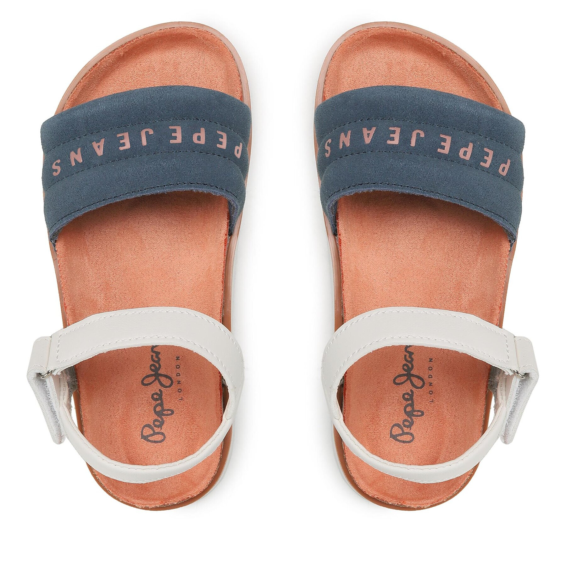 Pepe Jeans Сандали Berlin Park G PGS90195 Син - Pepit.bg