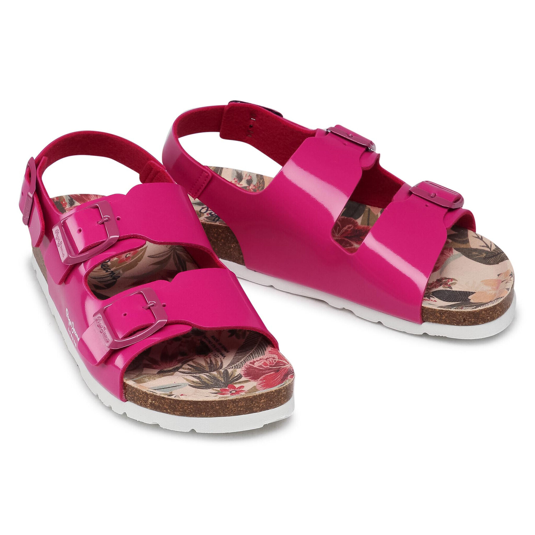 Pepe Jeans Сандали Bio Basic Buckles PGS90163 Розов - Pepit.bg