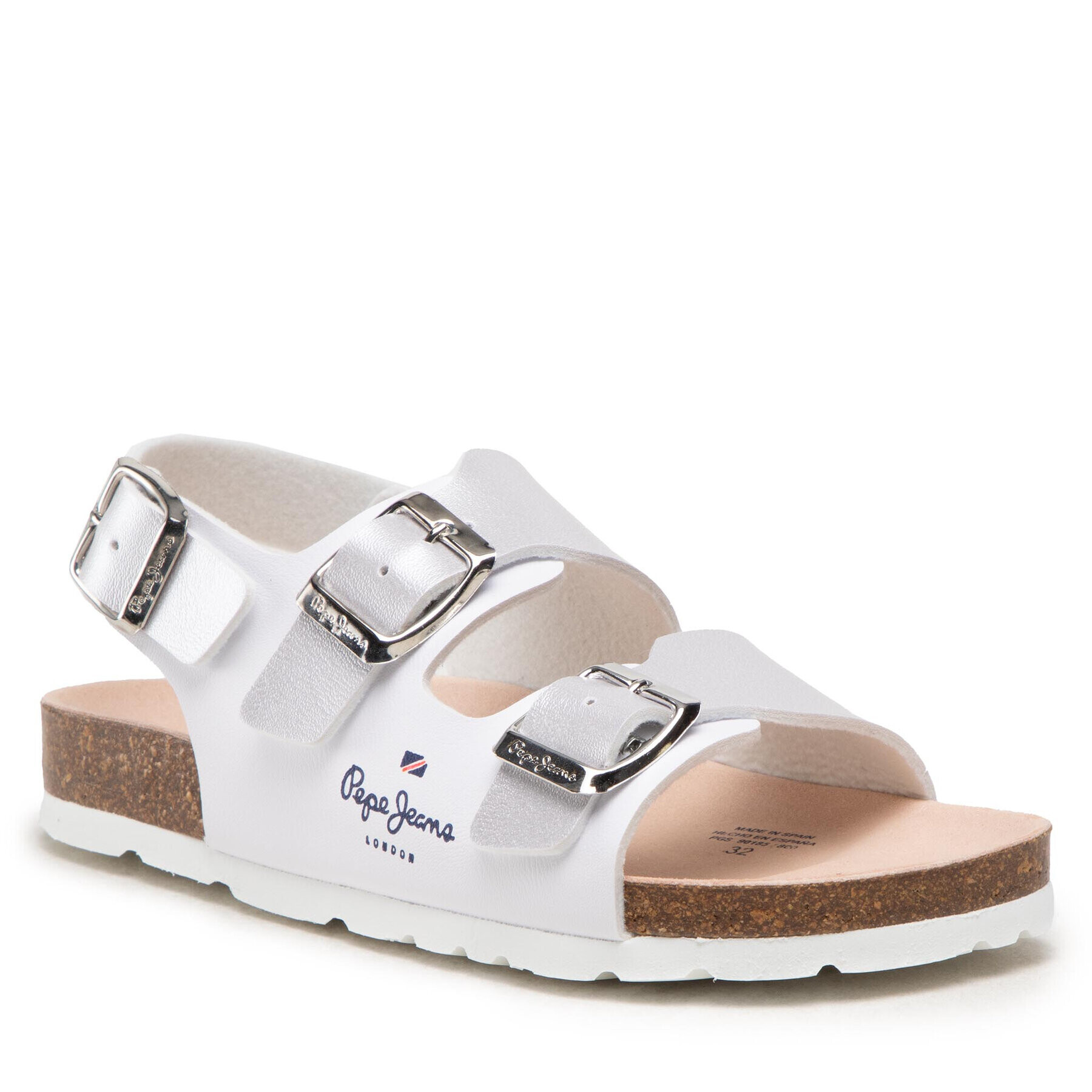 Pepe Jeans Сандали Bio Corp PGS90185 Сребрист - Pepit.bg
