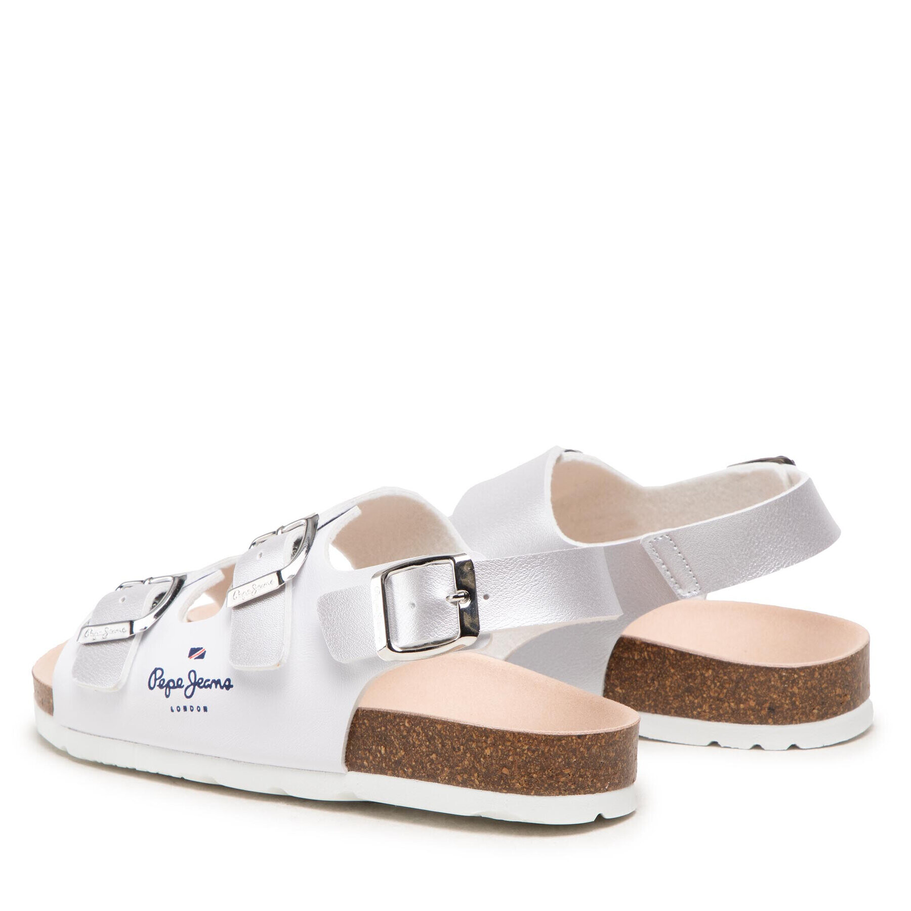 Pepe Jeans Сандали Bio Corp PGS90185 Сребрист - Pepit.bg