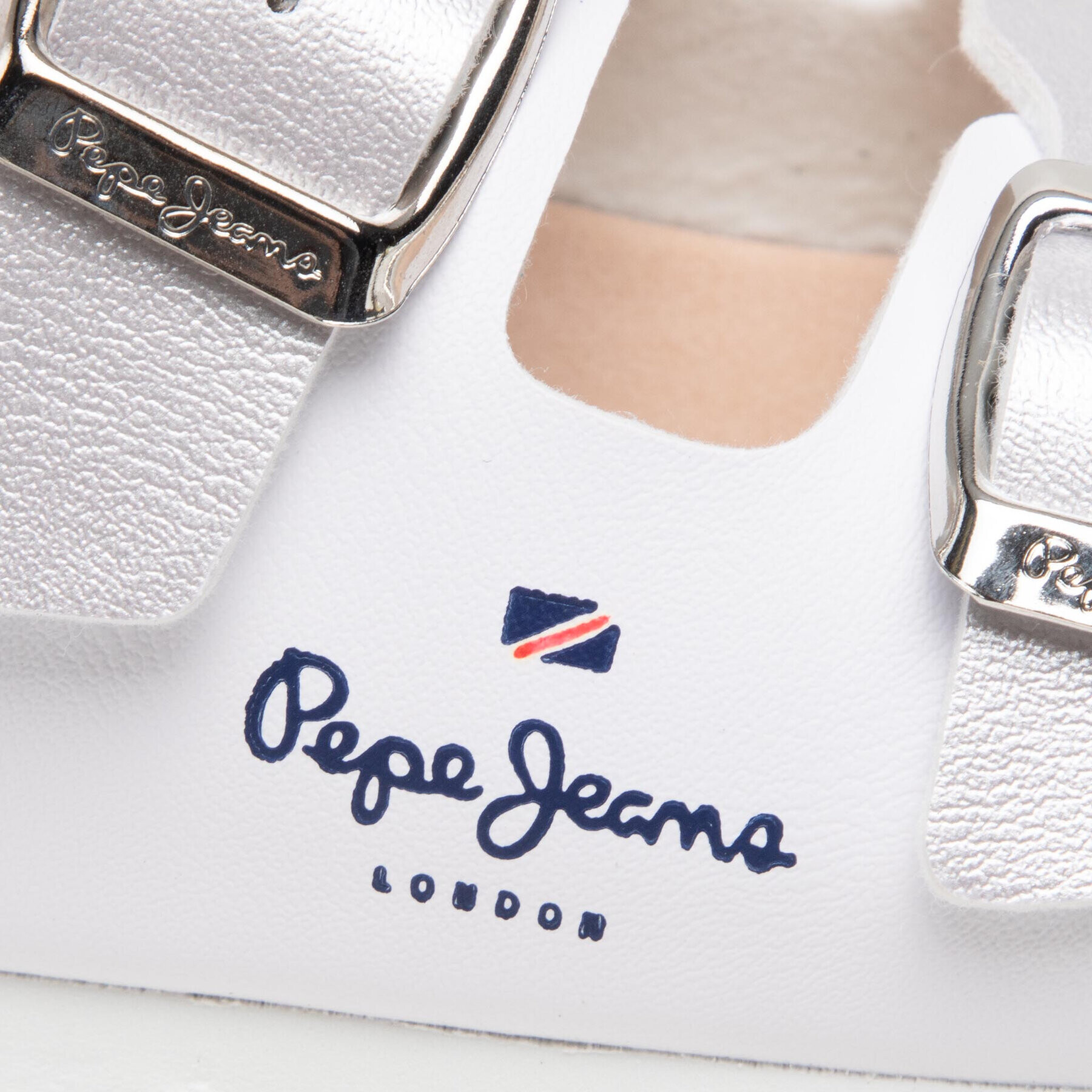 Pepe Jeans Сандали Bio Corp PGS90185 Сребрист - Pepit.bg