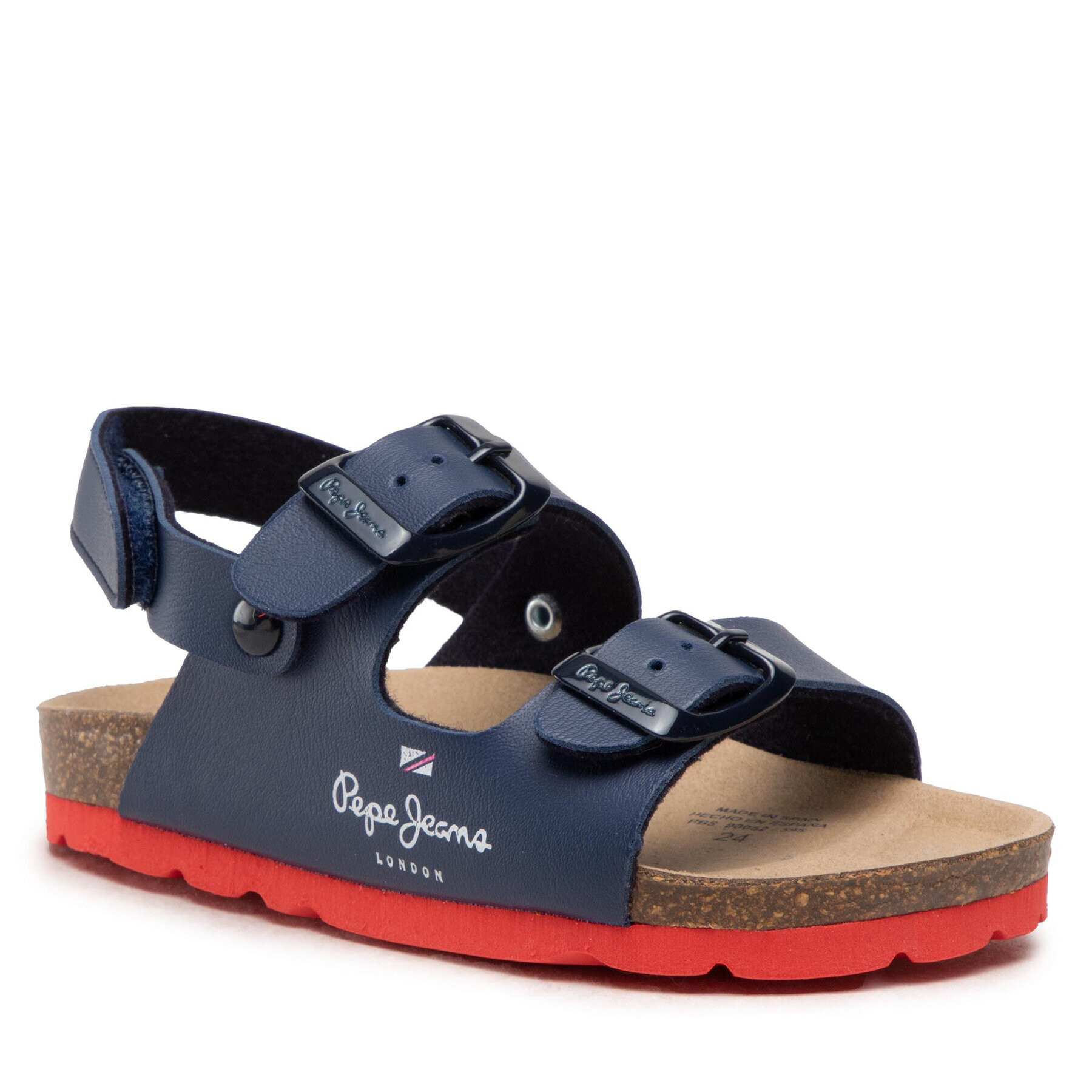 Pepe Jeans Сандали Bio Crop Boy K PBS90052 Тъмносин - Pepit.bg
