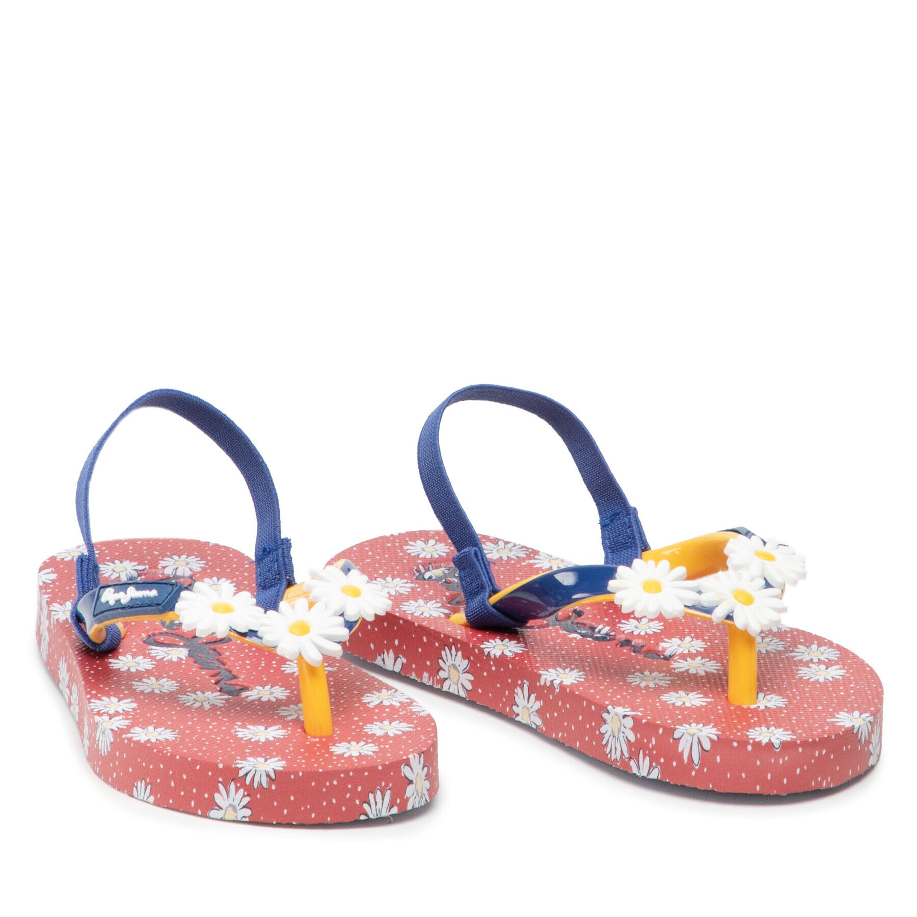 Pepe Jeans Сандали Dorset Flowers Kids PGS70051 Тъмносин - Pepit.bg