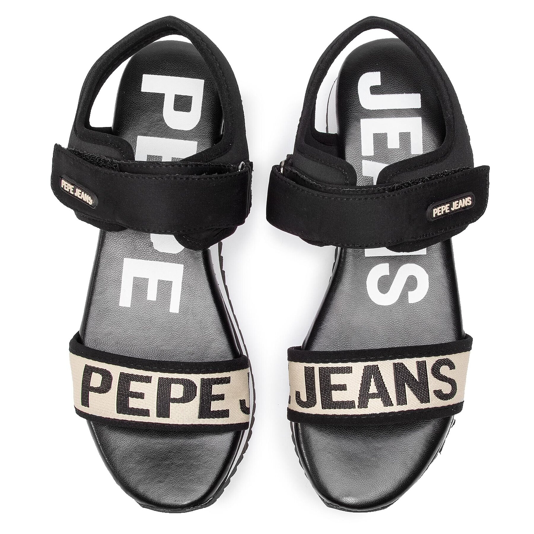 Pepe Jeans Сандали Fuji Mania PLS90394 Черен - Pepit.bg