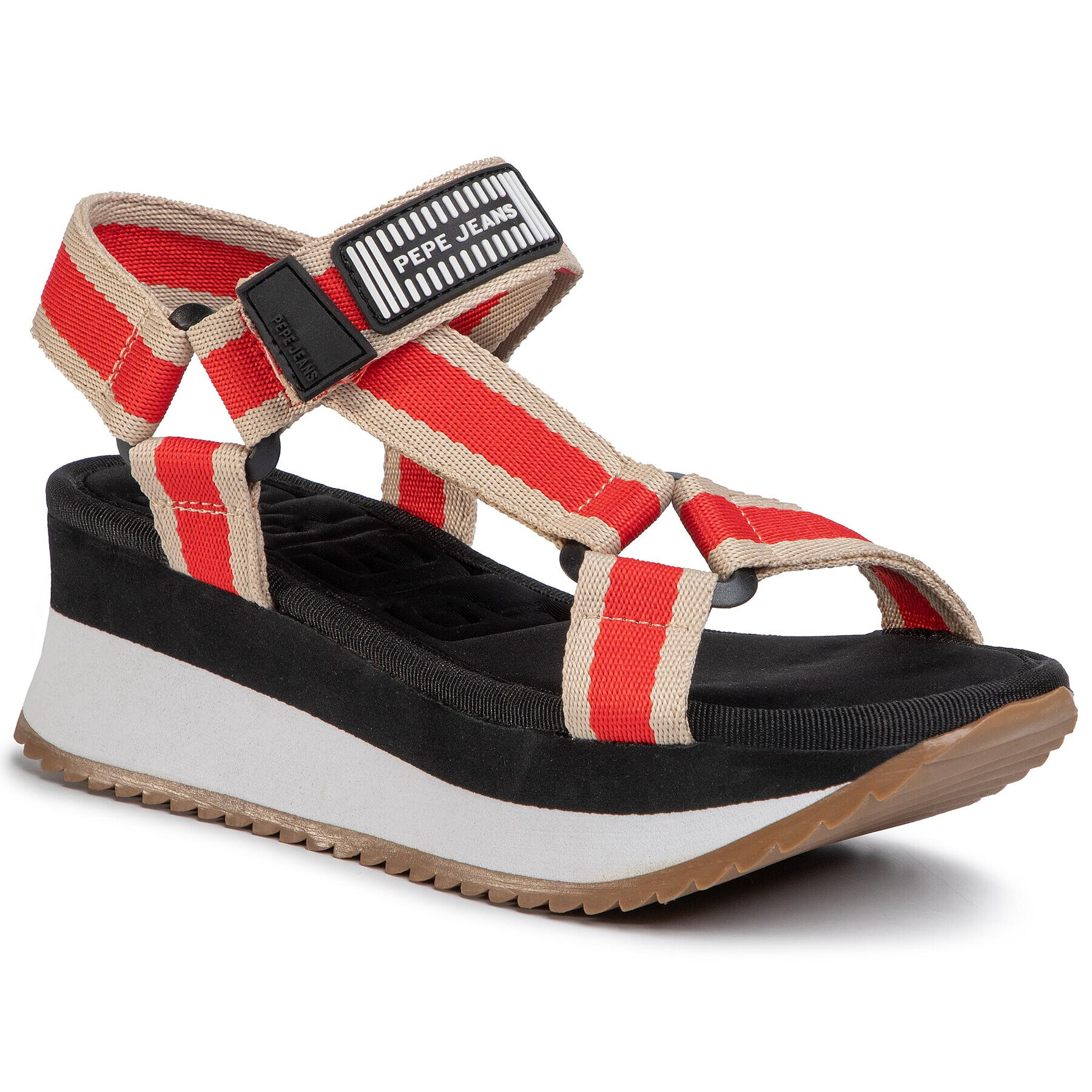 Pepe Jeans Сандали Fuji River PLS90465 Червен - Pepit.bg