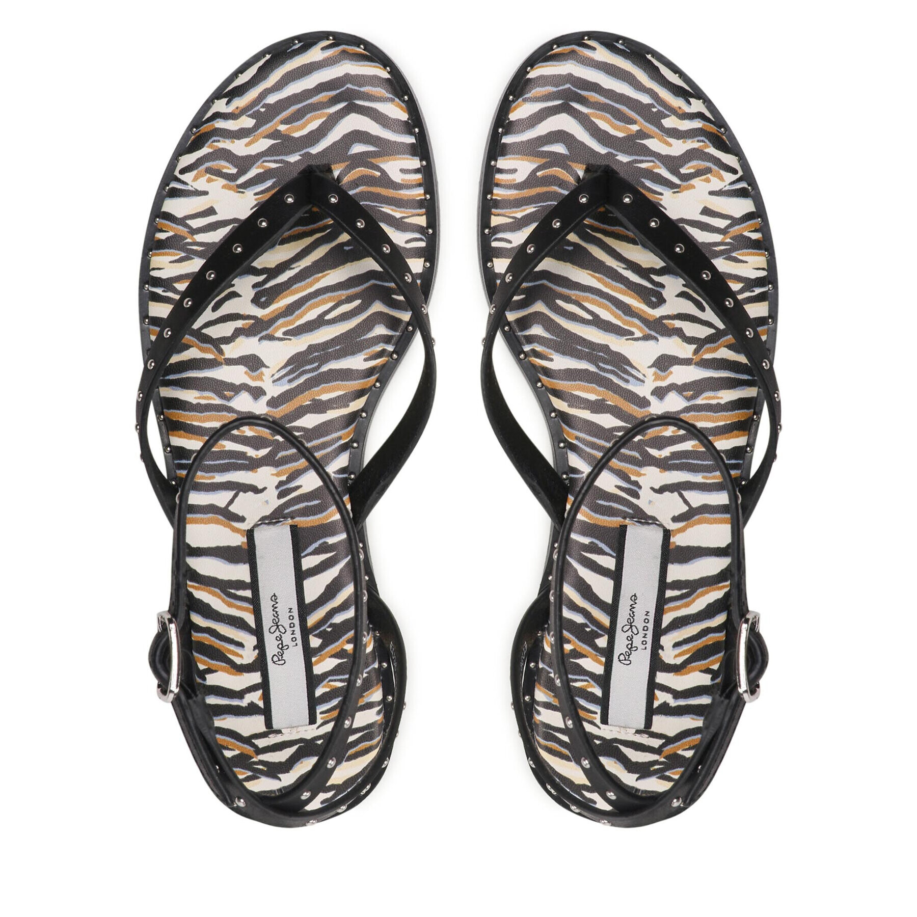 Pepe Jeans Сандали Hayes Savage PLS90548 Черен - Pepit.bg